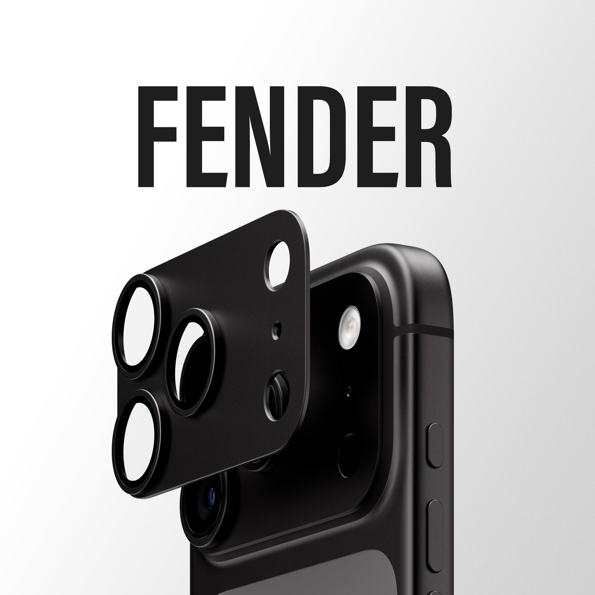 PanzerGlass® Fender Kamerabeskytter Shades of Grey iPhone 18 Pro