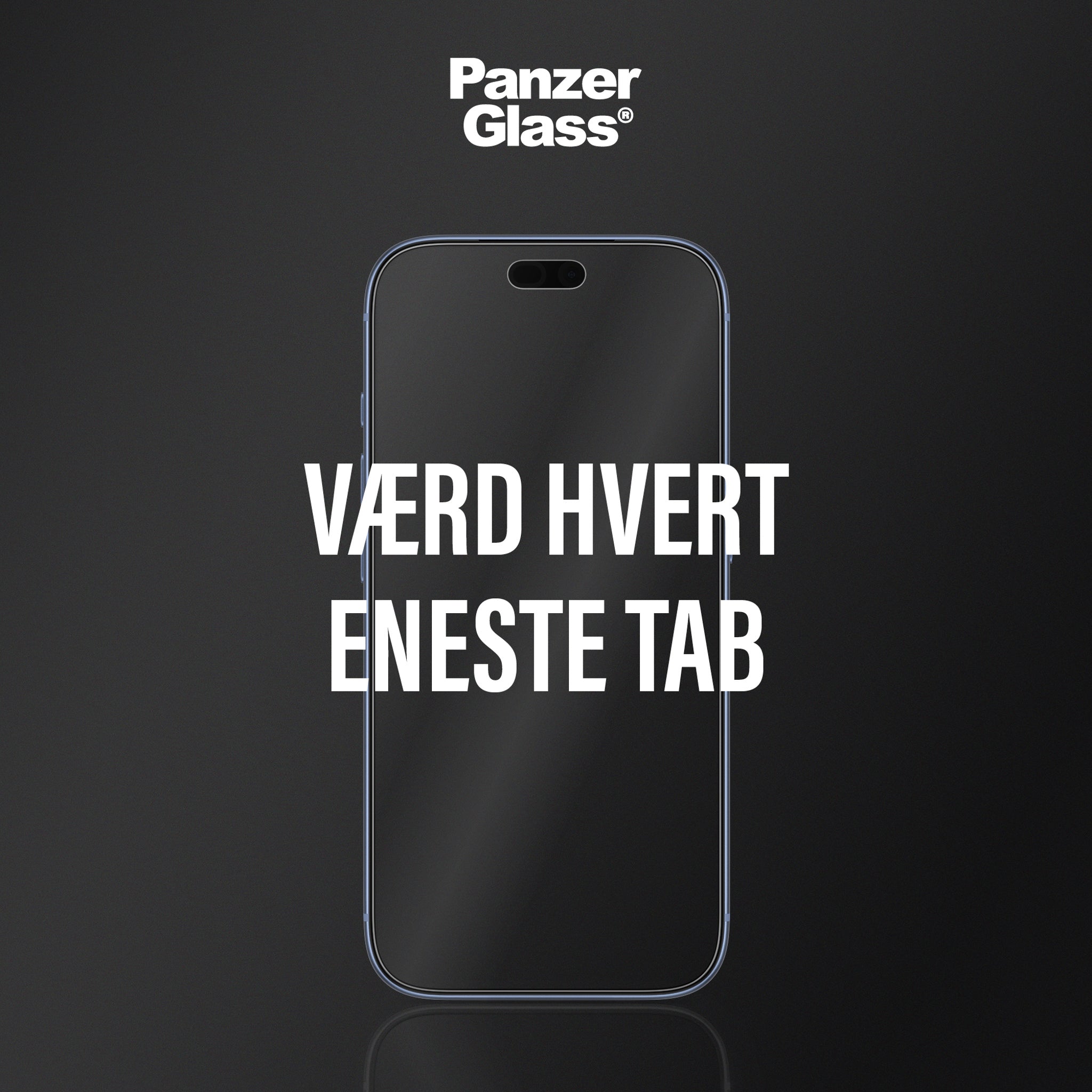 PanzerGlass® Skærmbeskyttelse iPhone 18 Pro Max | Classic fit m. EasyAligner