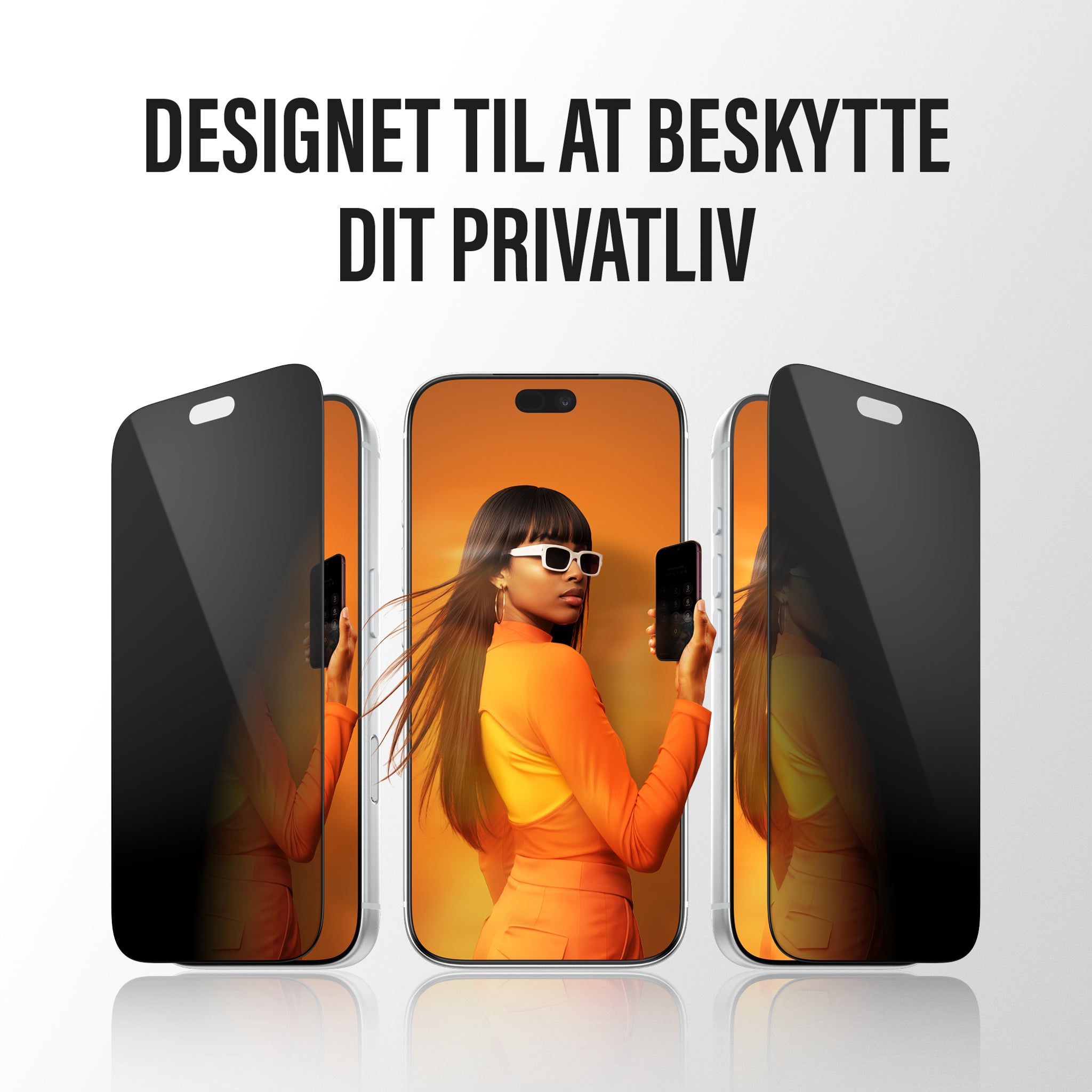 PanzerGlass® 2-Way Privacy Skærmbeskyttelse iPhone 18 Pro | Ultra-Wide Fit m. FASTFIT IN-A-BOX