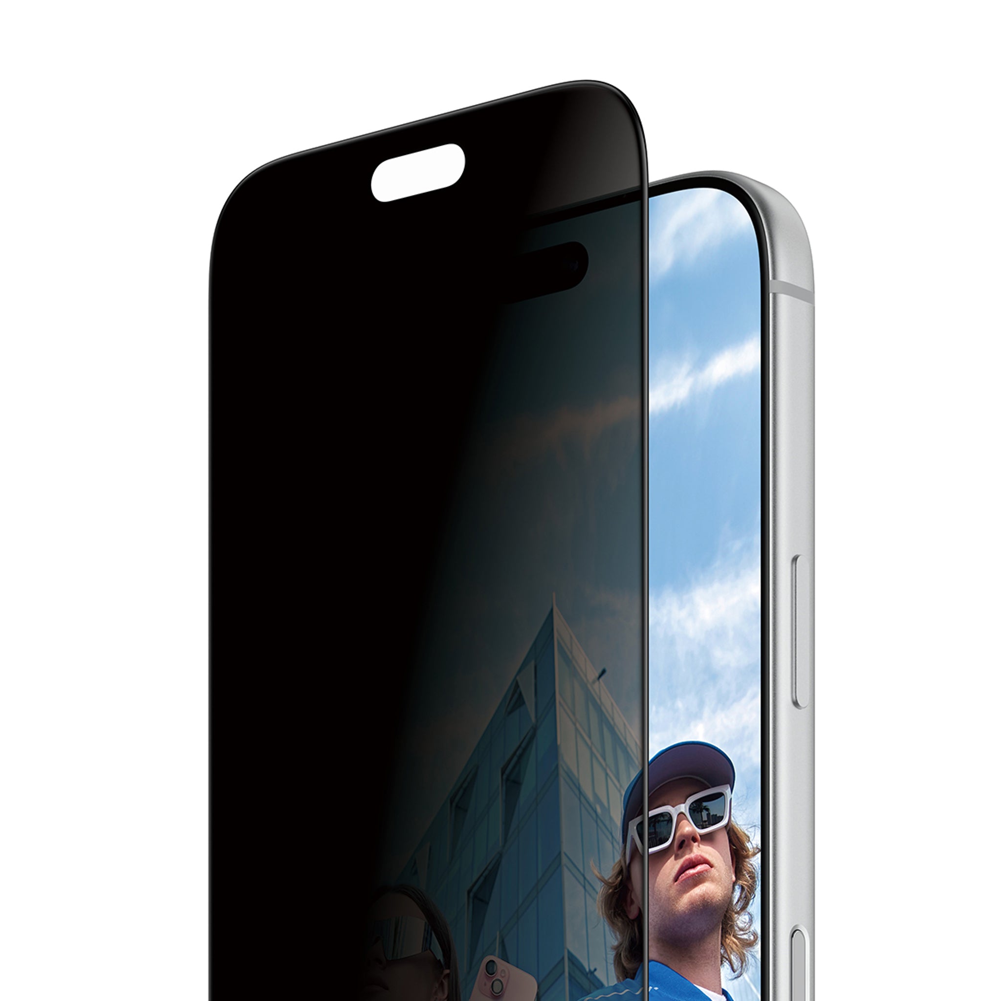 PanzerGlass® 2-Way Privacy Skærmbeskyttelse iPhone 18 Pro | Ultra-Wide Fit m. FASTFIT IN-A-BOX