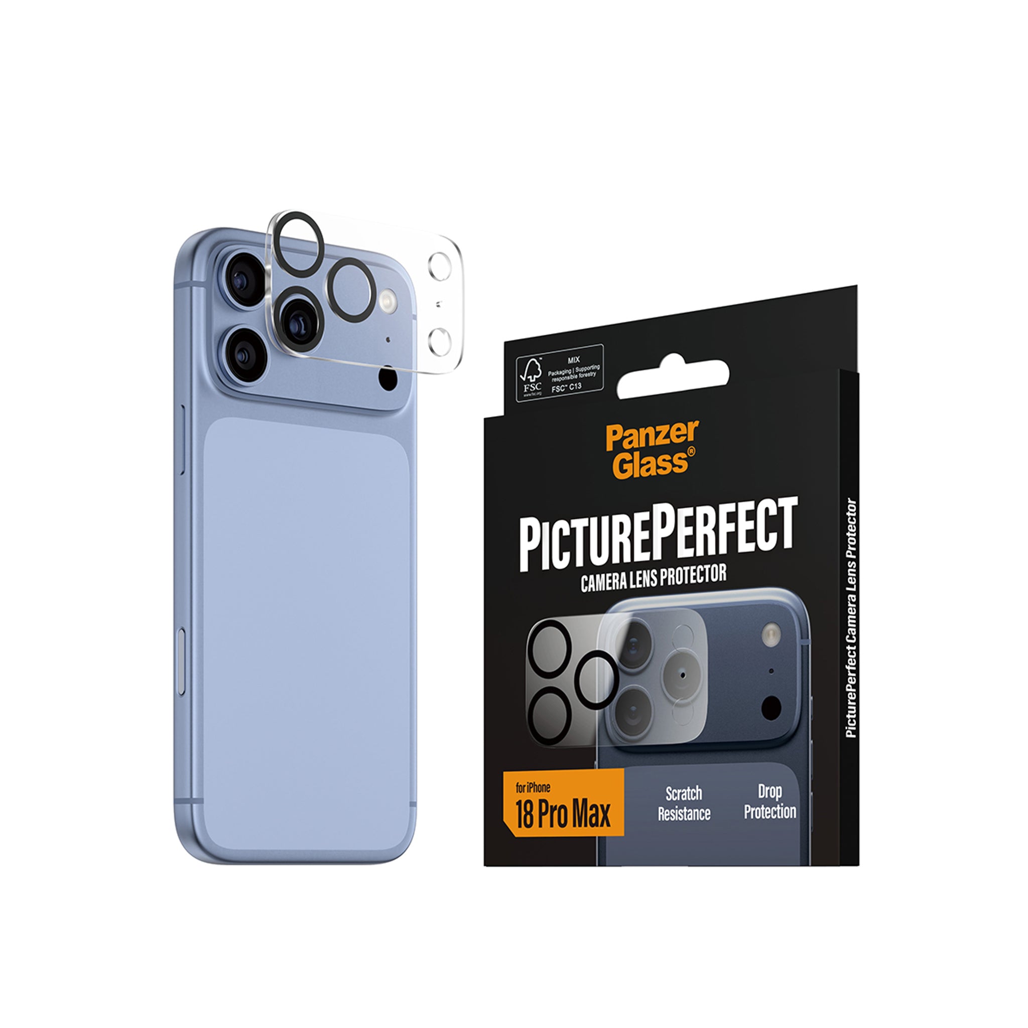 PanzerGlass® PicturePerfect Kameralinsebeskytter iPhone 18 Pro Max