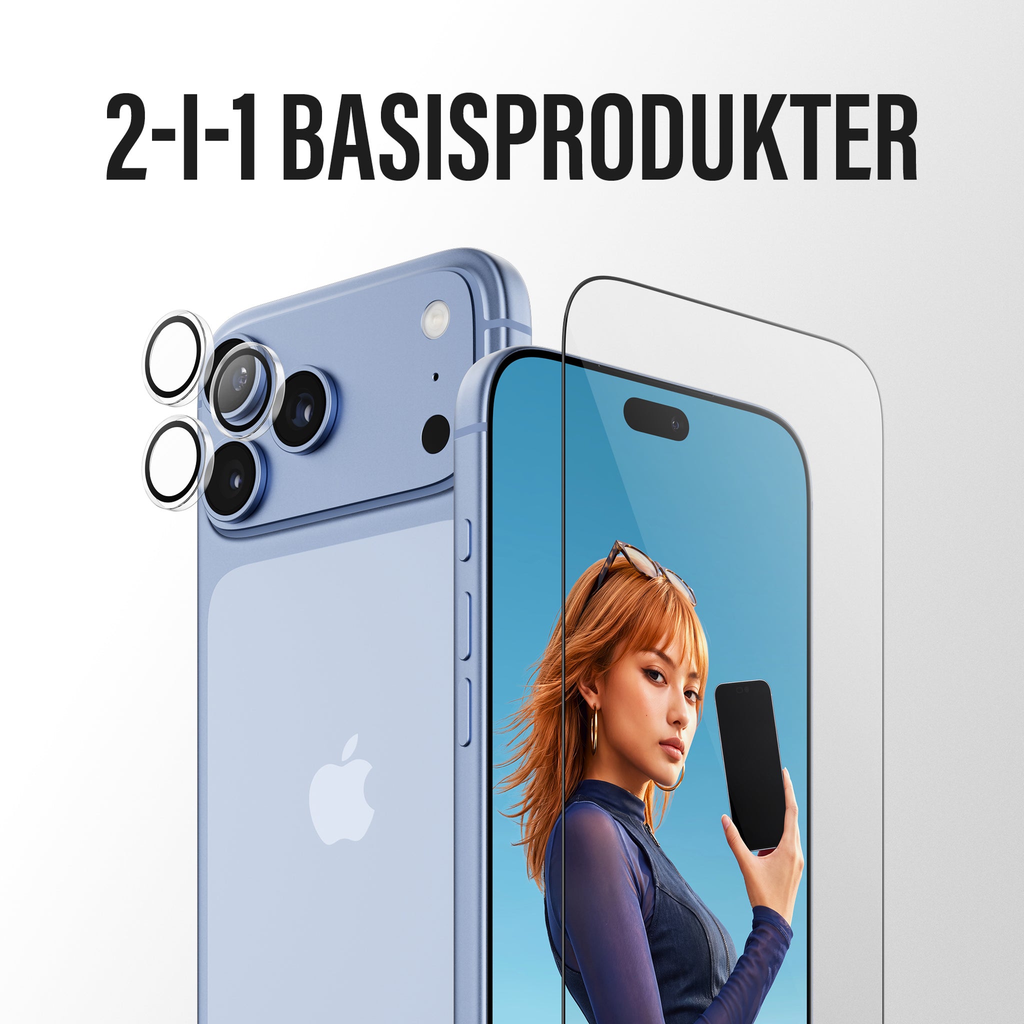 PanzerGlass® 2-in-1 Essentials Pakke iPhone 18 Pro Max