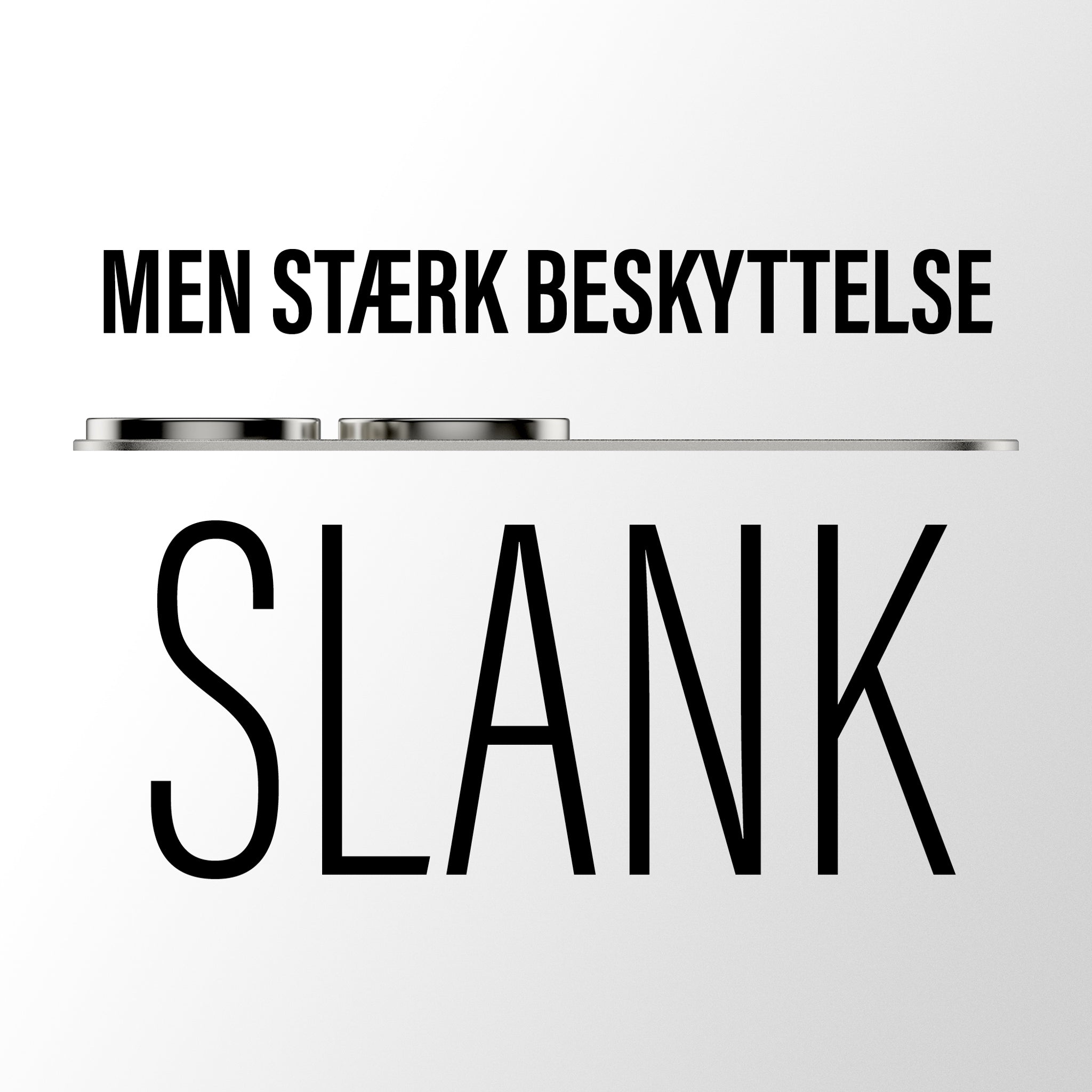 PanzerGlass® Fender Kamerabeskytter Sølv iPhone 18 Pro Max