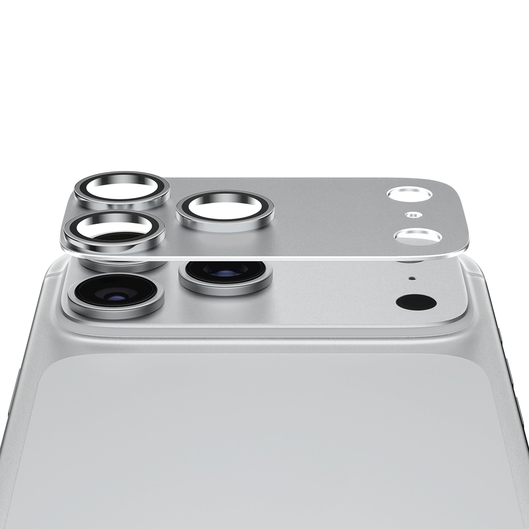 PanzerGlass® Fender Kamerabeskytter Sølv iPhone 18 Pro Max
