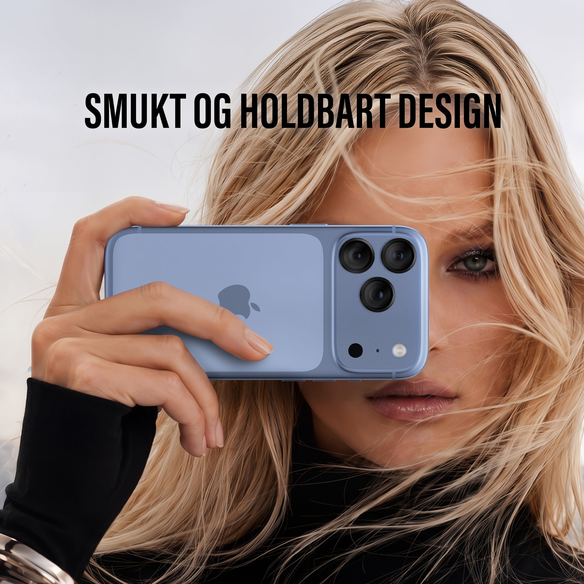 PanzerGlass® Hoops® Kameralinsebeskytter Sort iPhone 18 Pro | 18 Pro Max