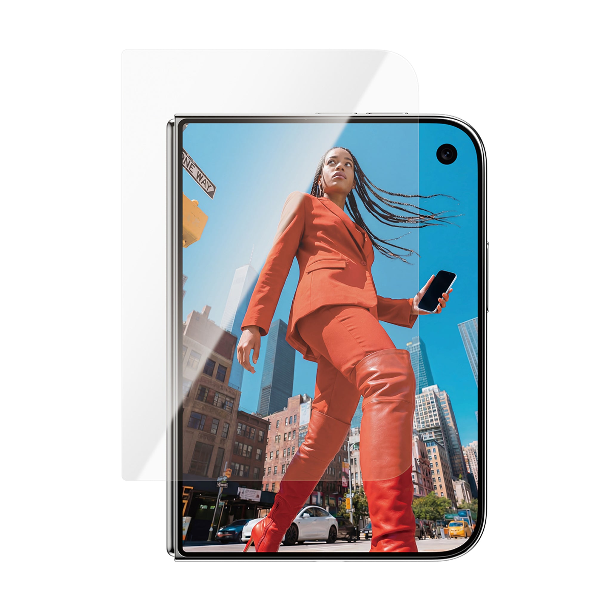 PanzerGlass® Frontskærm Skærmbeskyttelse iPhone Duo | FRAME FIT m. FASTFIT IN-A-BOX