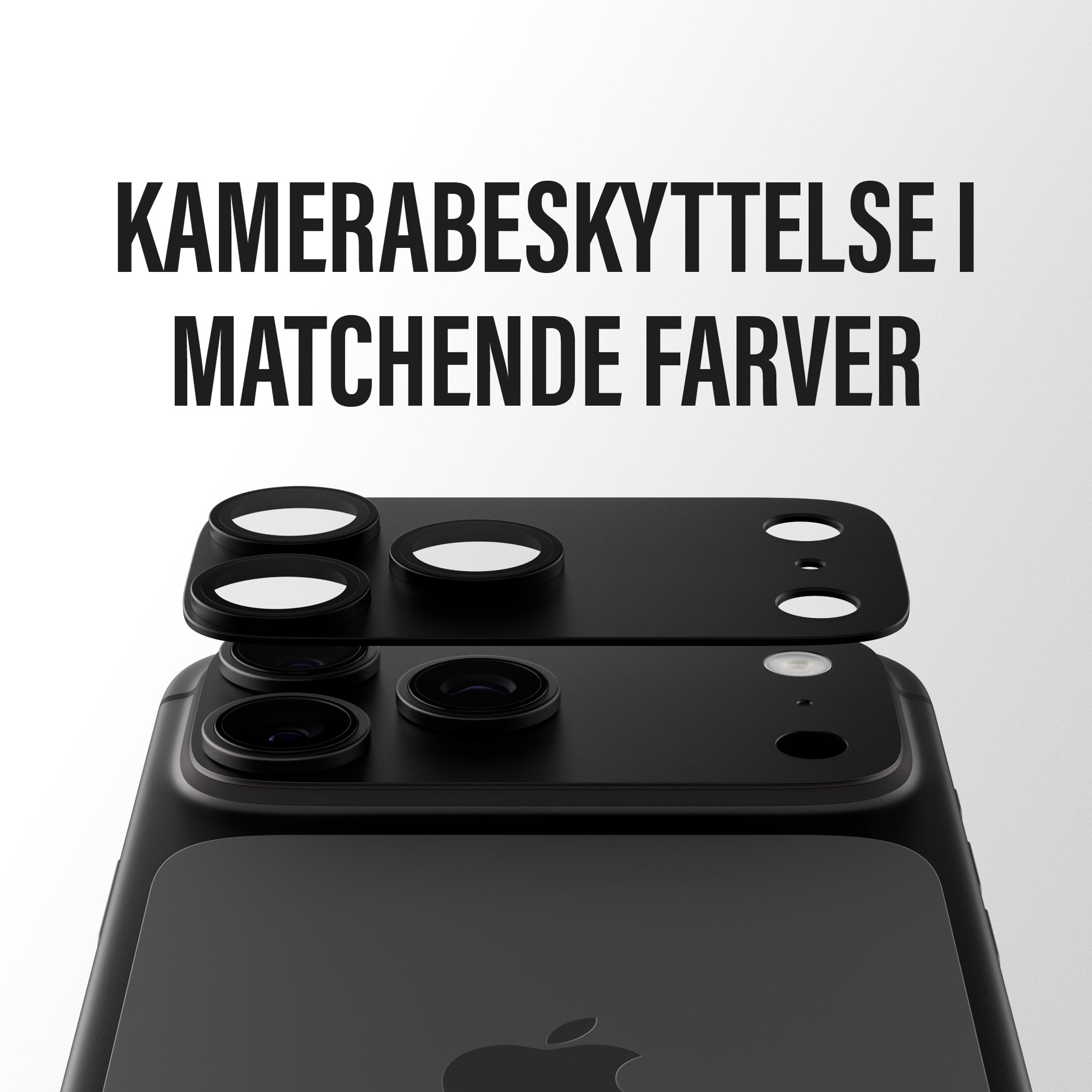 PanzerGlass® Fender Kameralinsebeskytter Blackcurrant iPhone 18 Pro