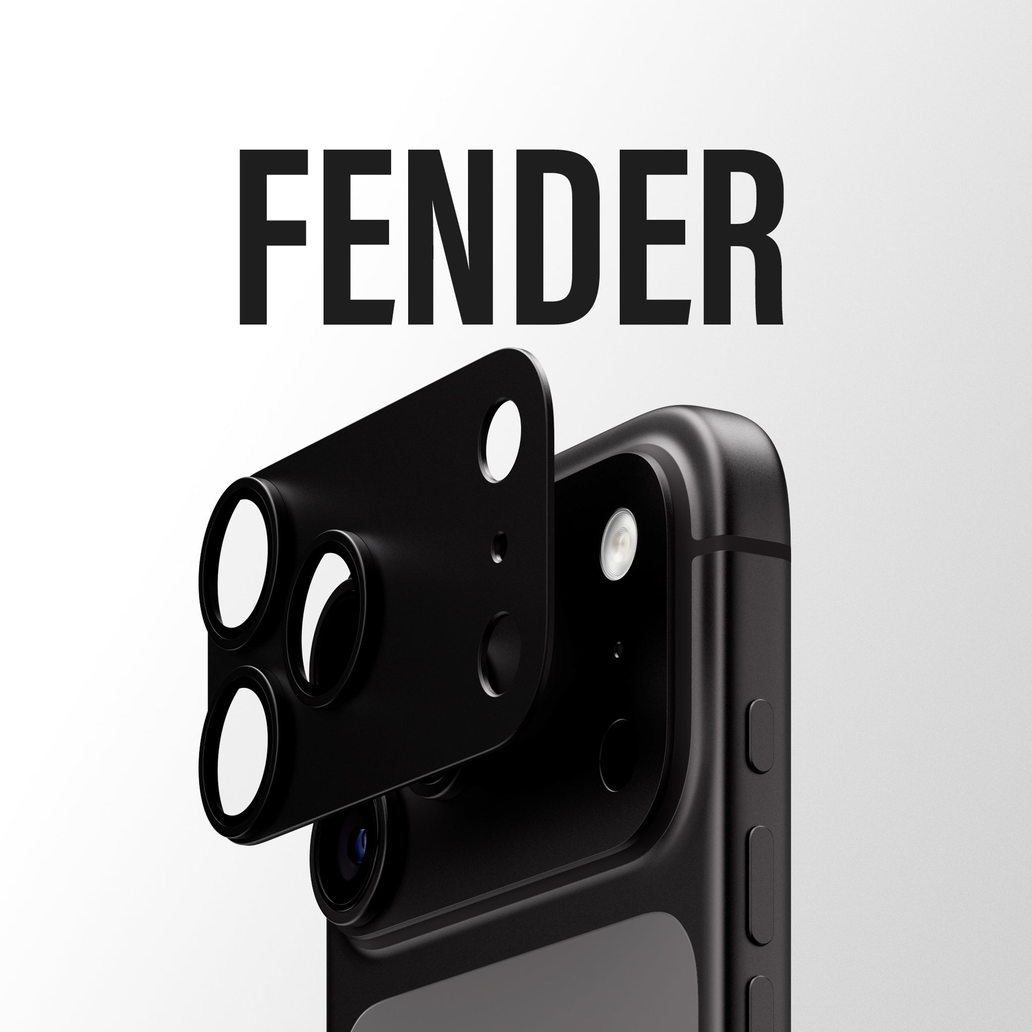 PanzerGlass® Fender Kamerabeskytter Shades of Grey iPhone 18 Pro Max