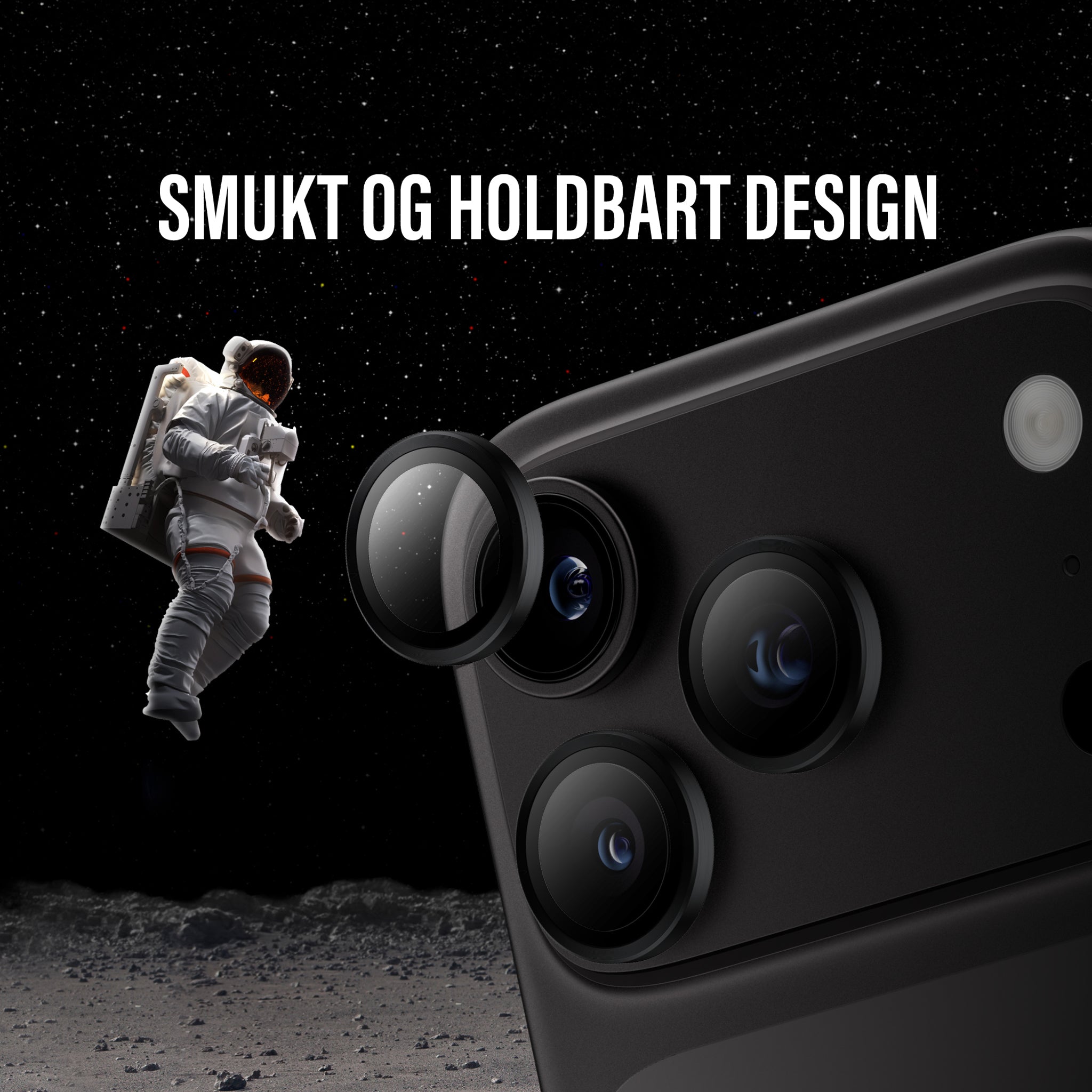 PanzerGlass® Hoops® Ceramic Kameralinsebeskytter iPhone 18 Pro | 18 Pro Max