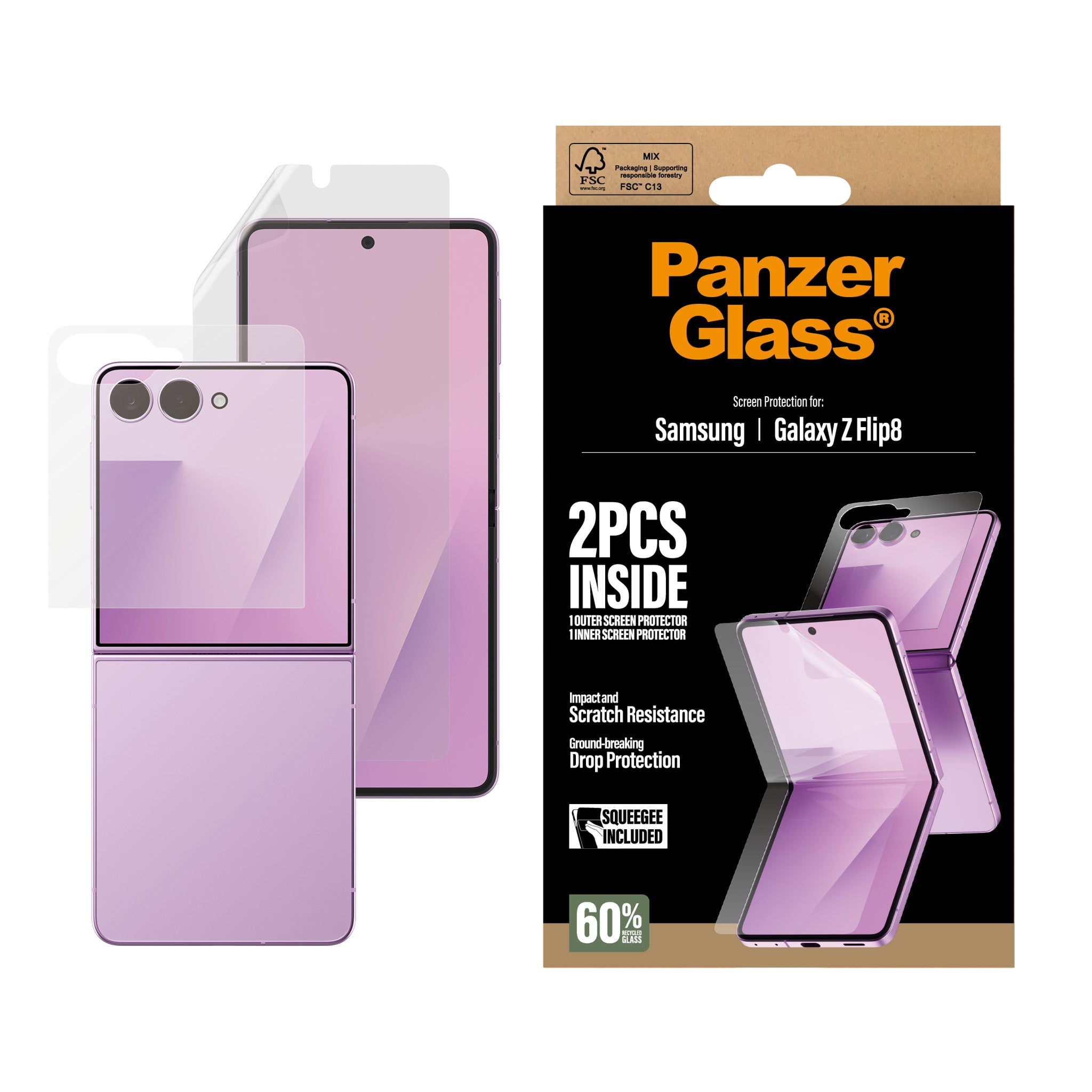 PanzerGlass® Screen Protector Samsung Galaxy New Z Flip7 | Glas & Film