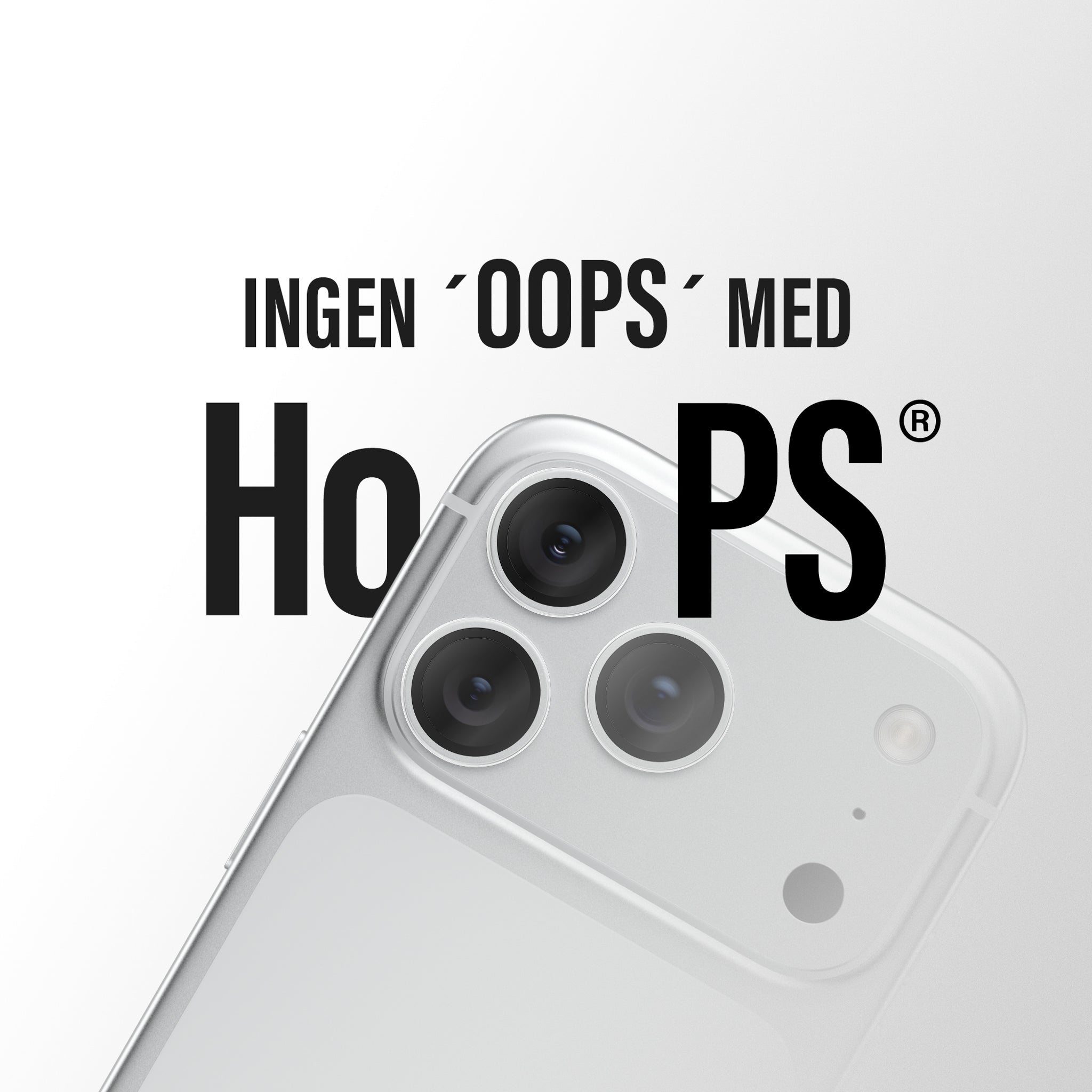 PanzerGlass® Hoops® Kameralinsebeskytter Transparent iPhone 18 Pro | 18 Pro Max