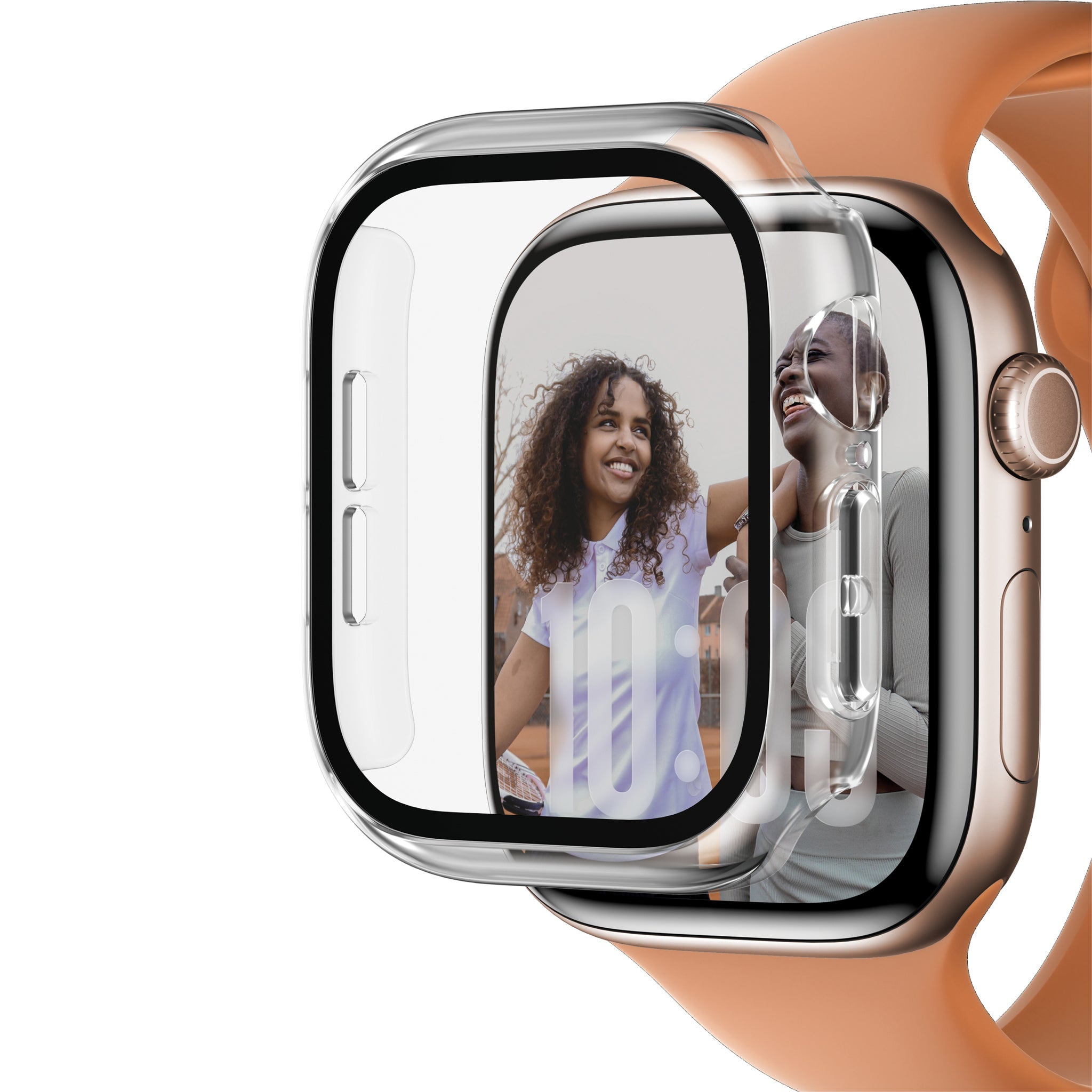 PanzerGlass® Full Body Case Transparent Apple Watch Series 12 | 42mm