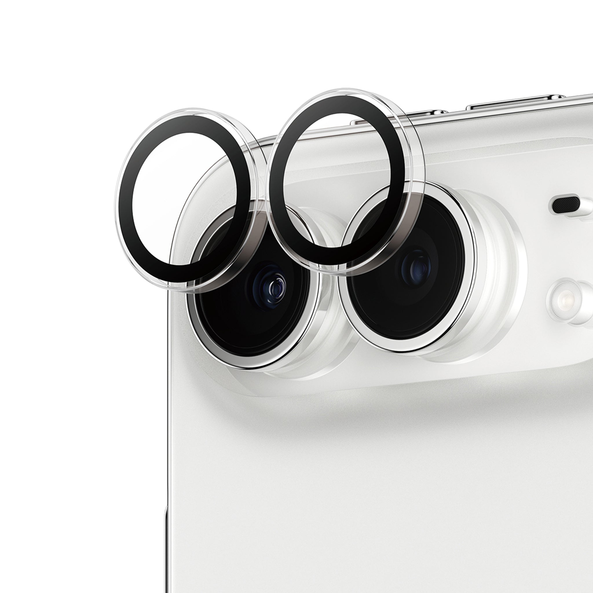 PanzerGlass® Hoops® Kameralinsebeskytter Transparent iPhone Duo