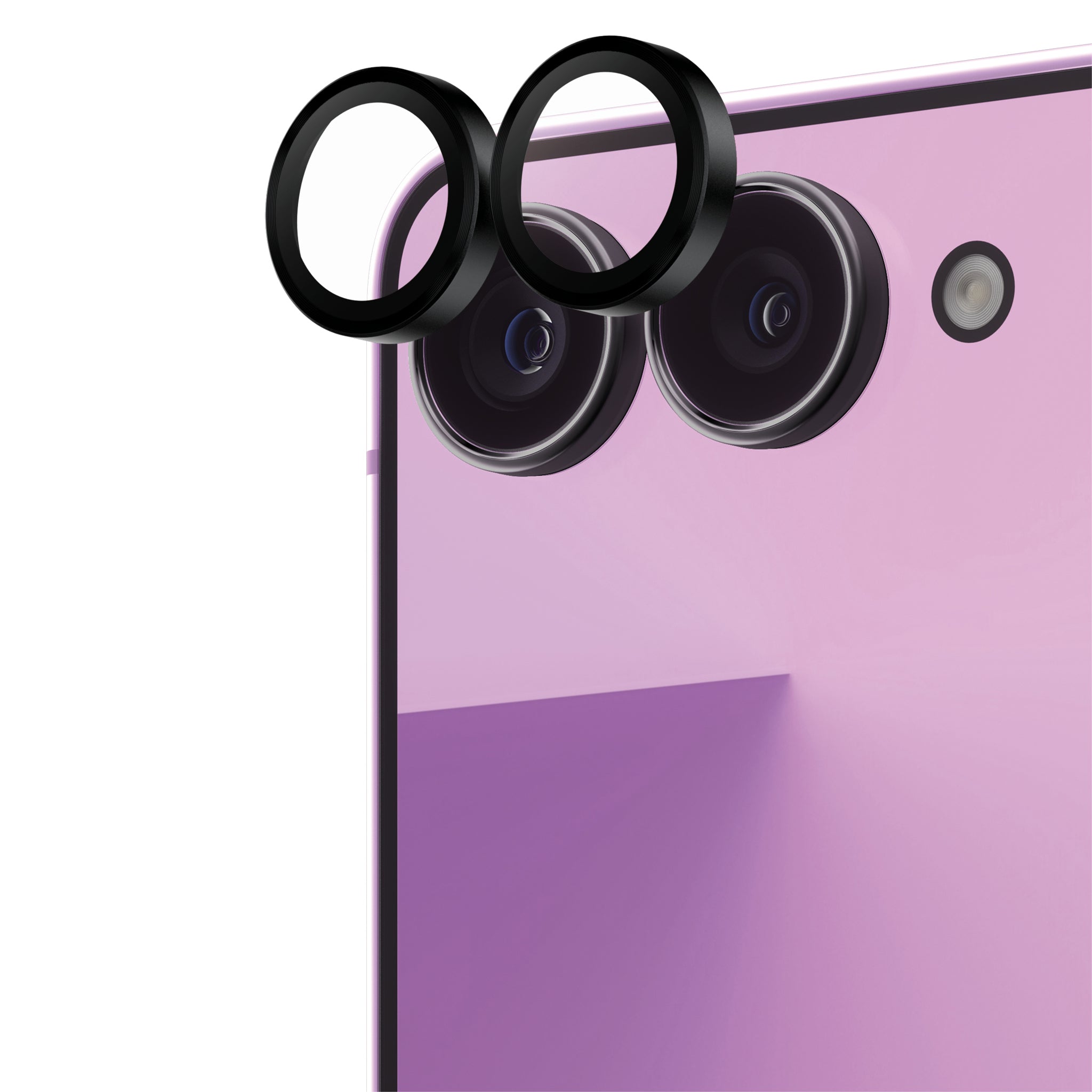 PanzerGlass® Hoops® Kameralinsebeskytter Sort Samsung Galaxy Z Flip8 | Flip 7