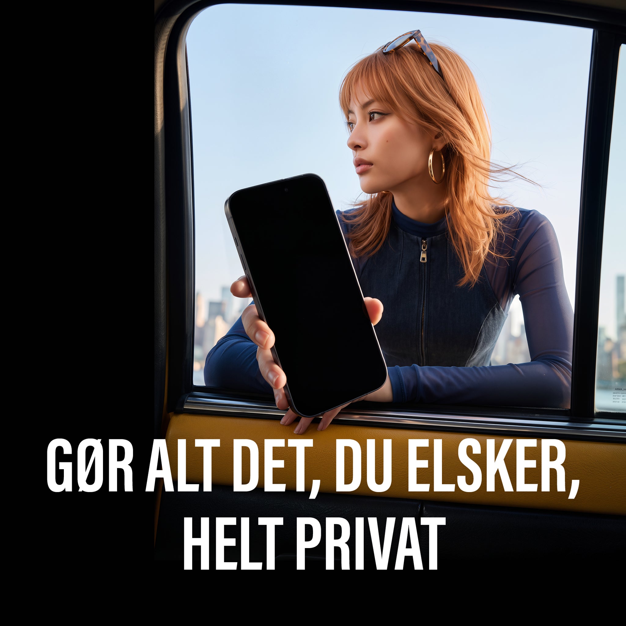 PanzerGlass® 2-Way Privacy Skærmbeskyttelse iPhone 18 Pro | Ultra-Wide Fit m. EasyAligner