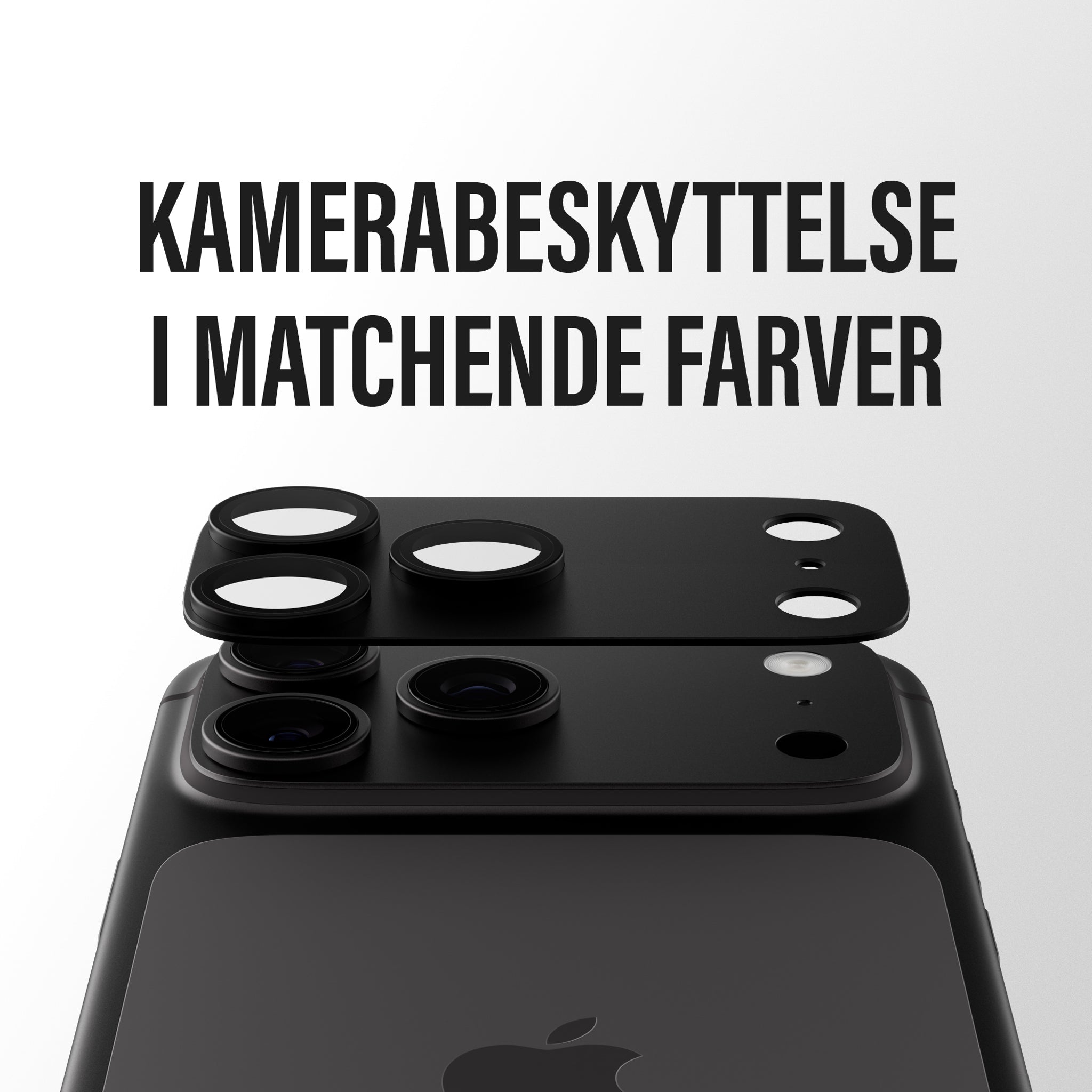 PanzerGlass® Fender Kameralinsebeskytter Blackcurrant iPhone 18 Pro Max