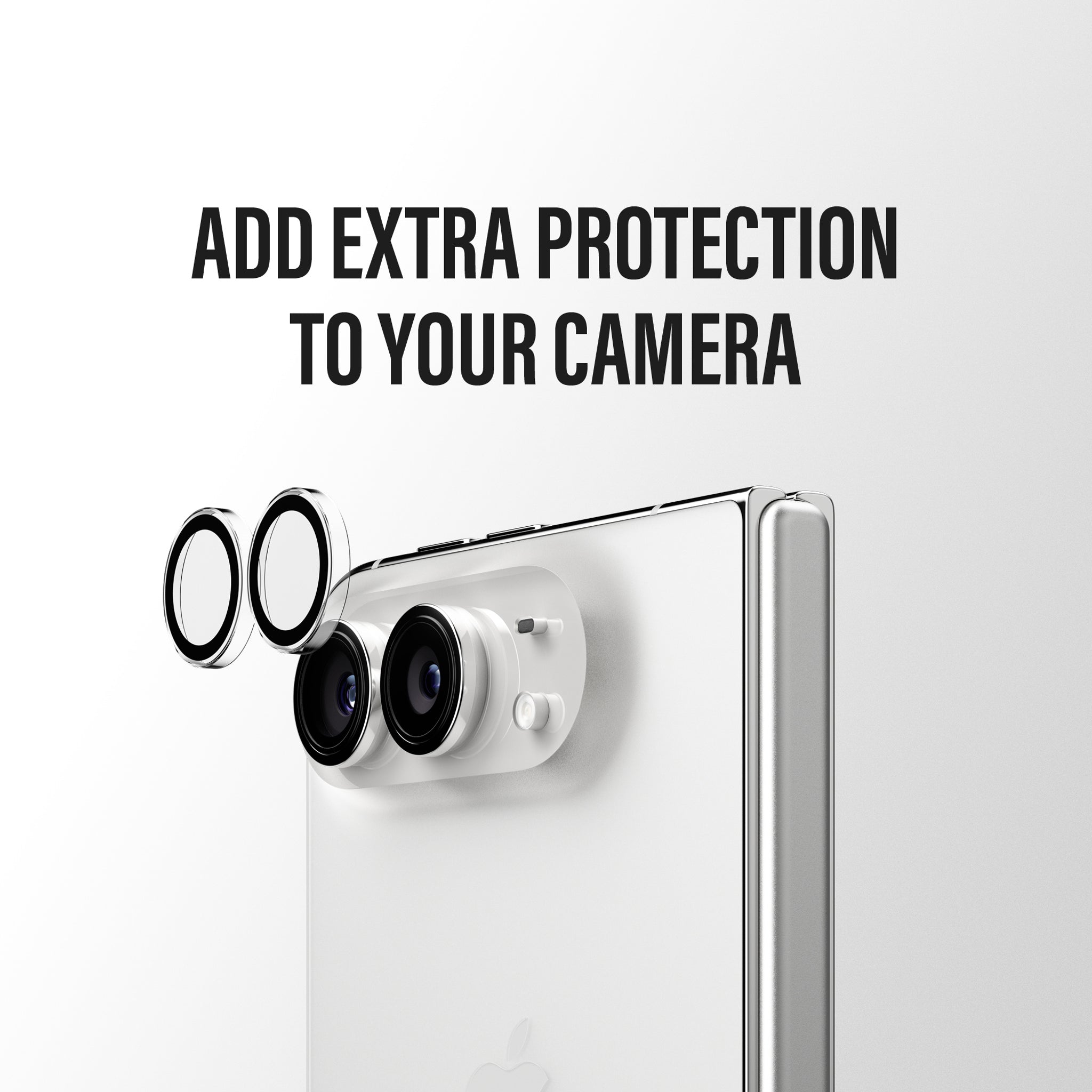 SAFE. by PanzerGlass® Kameralinsebeskytter Transparent iPhone Duo