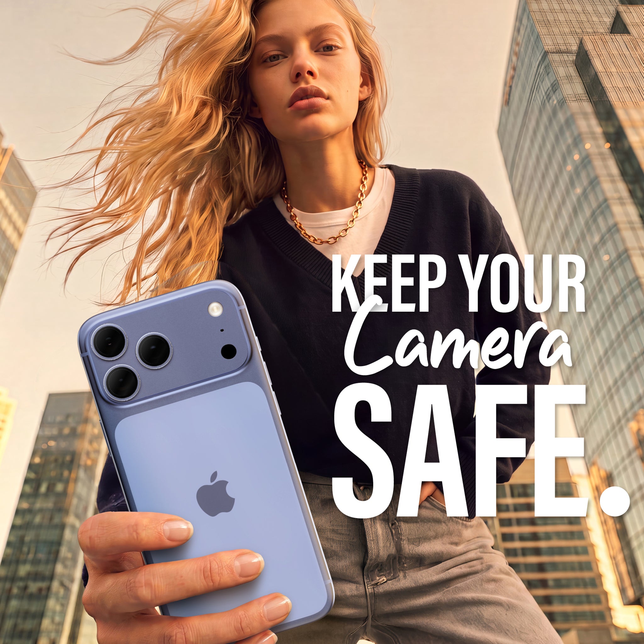 SAFE. by PanzerGlass® Kameralinsebeskytter Transparent iPhone 18 Pro | 18 Pro Max