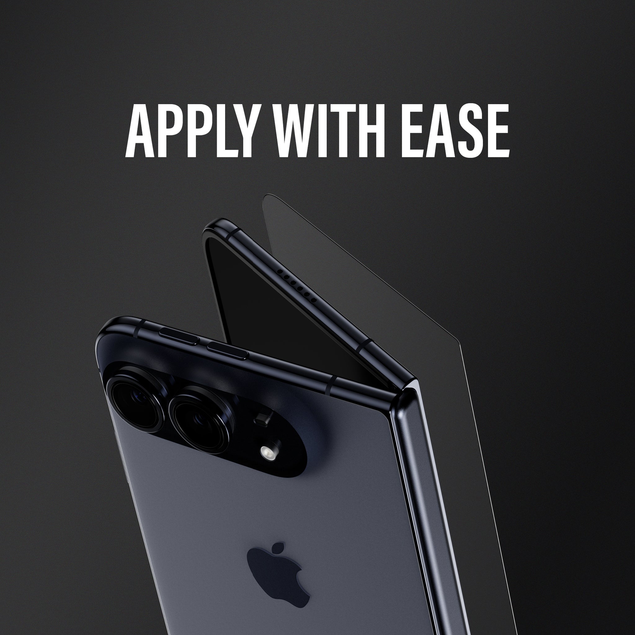 SAFE. by PanzerGlass® 2-Way Privacy Skærmbeskyttelse Apple iPhone Duo | FRAME FIT m. EasyAligner (sub-screen)