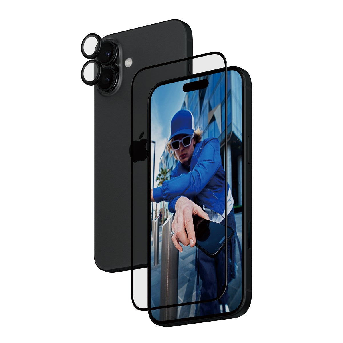 PanzerGlass® 2-i-1 Pakke iPhone 16 Plus