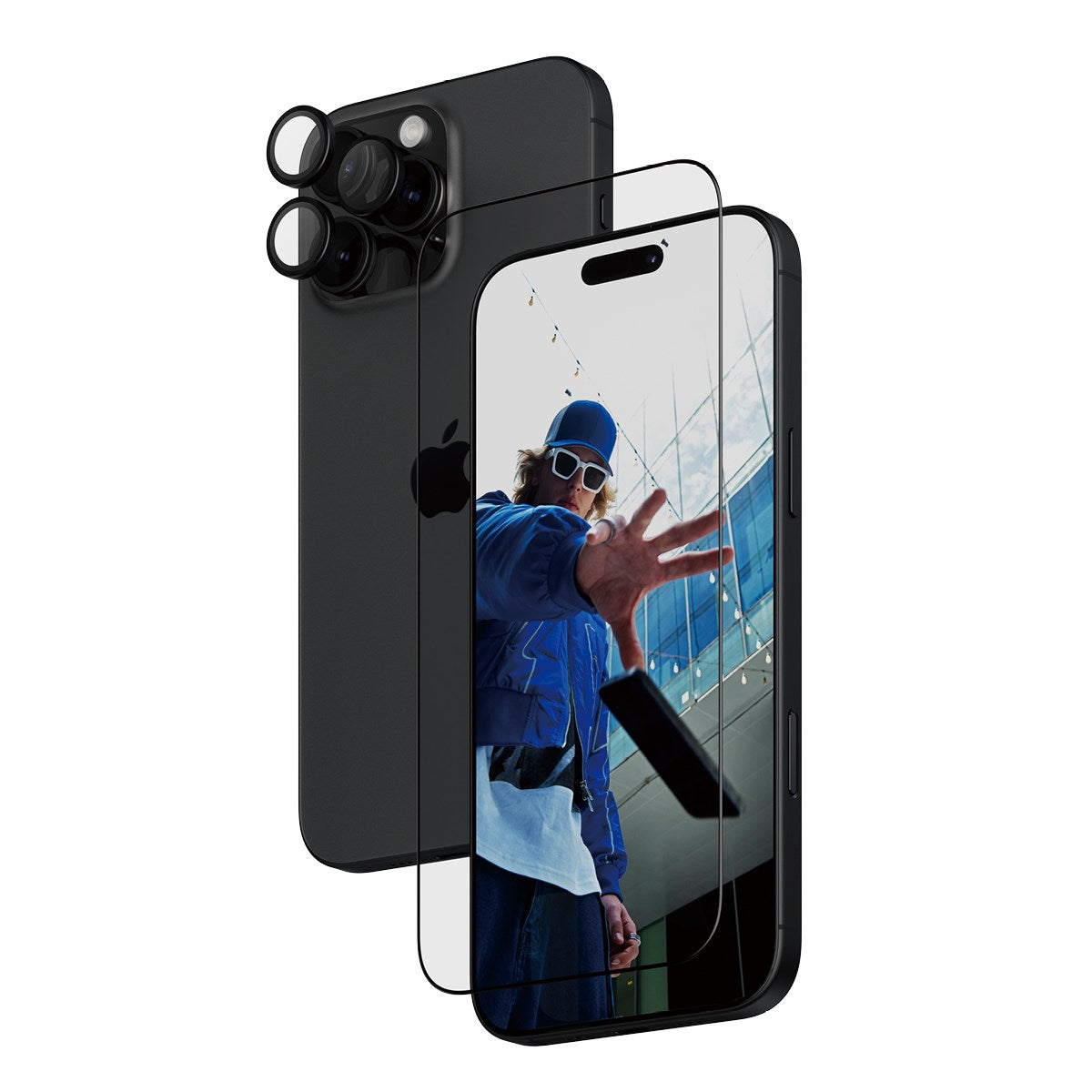 PanzerGlass® 2-i-1 Pakke iPhone 16 Pro Max