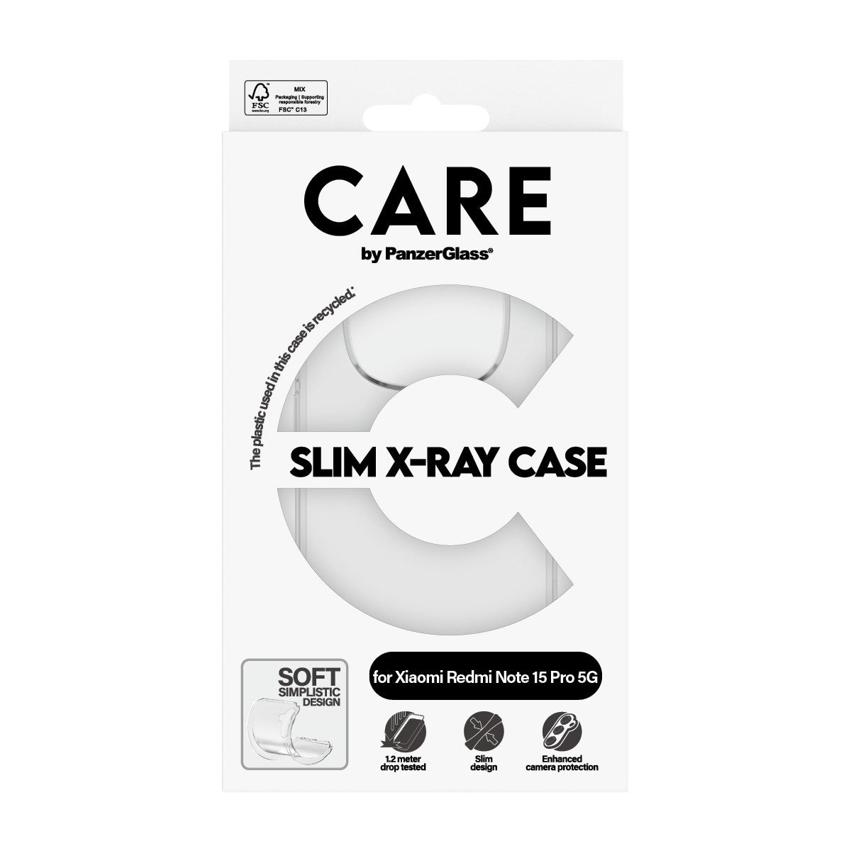 CARE™ by PanzerGlass® X-Ray Case Xiaomi Redmi Note 15 Pro 5G