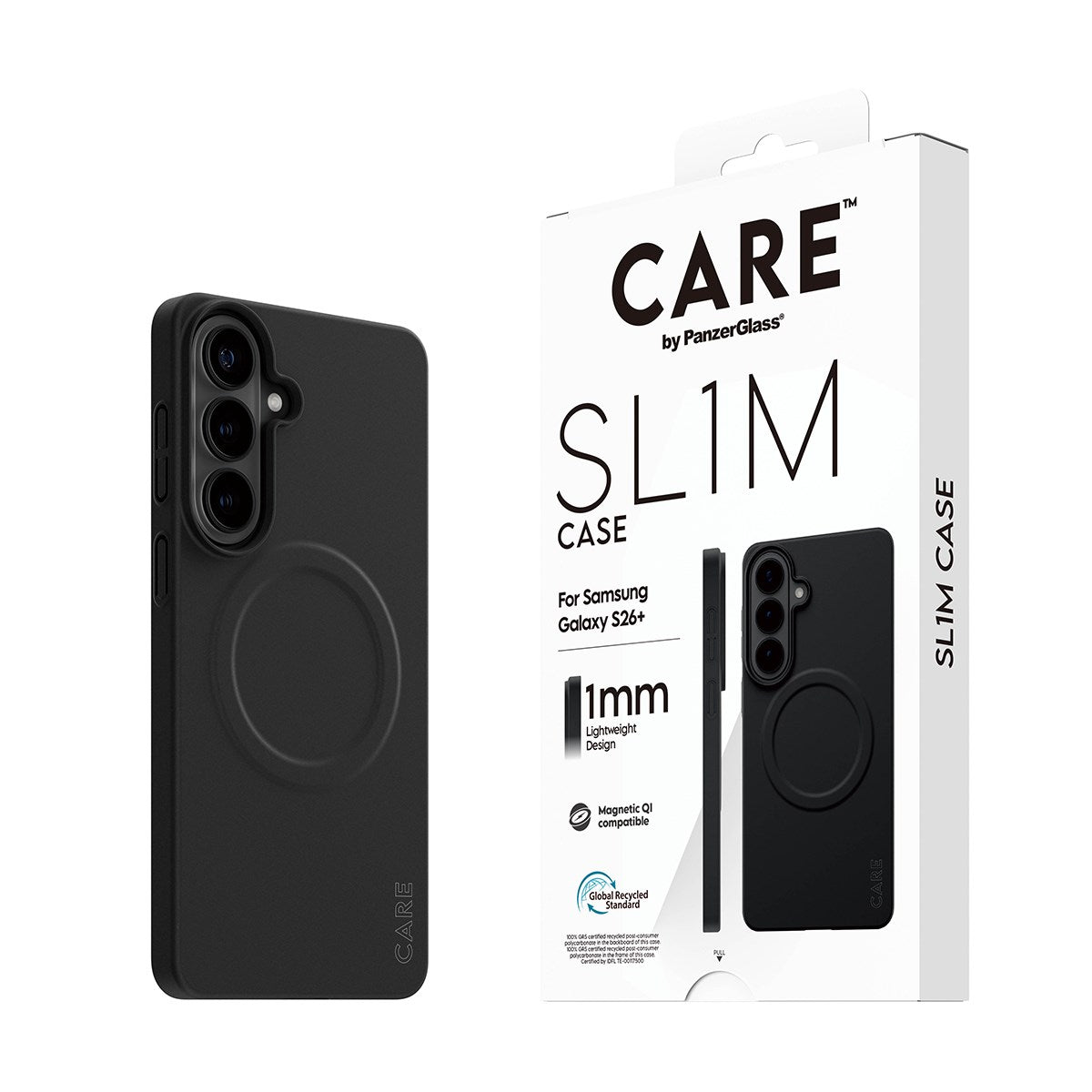 CARE™ by PanzerGlass® SL1M Case Sort m. Qi Samsung Galaxy S26+