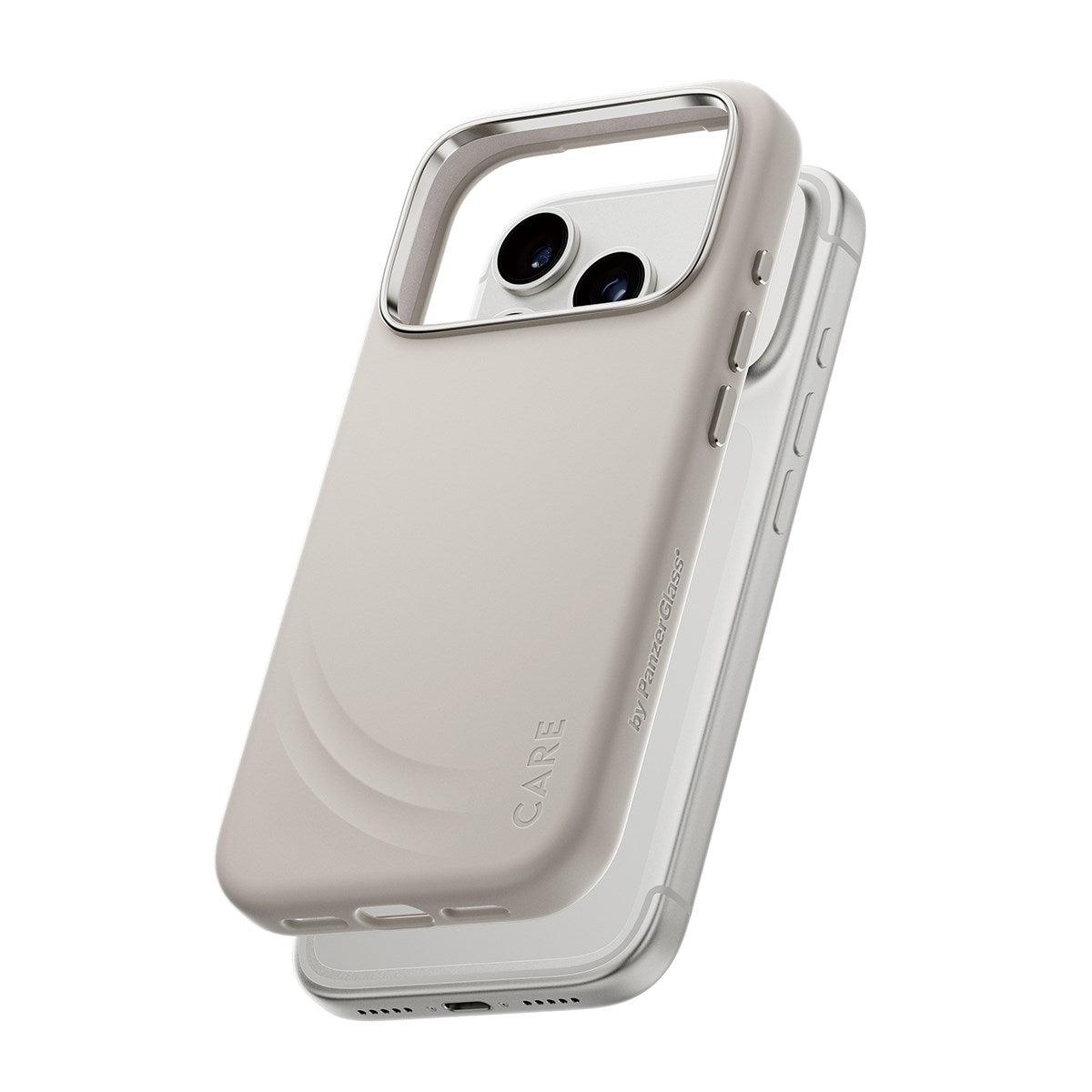 CARE by PanzerGlass® FLOW Case Vanilla m. MagSafe iPhone 17 Pro