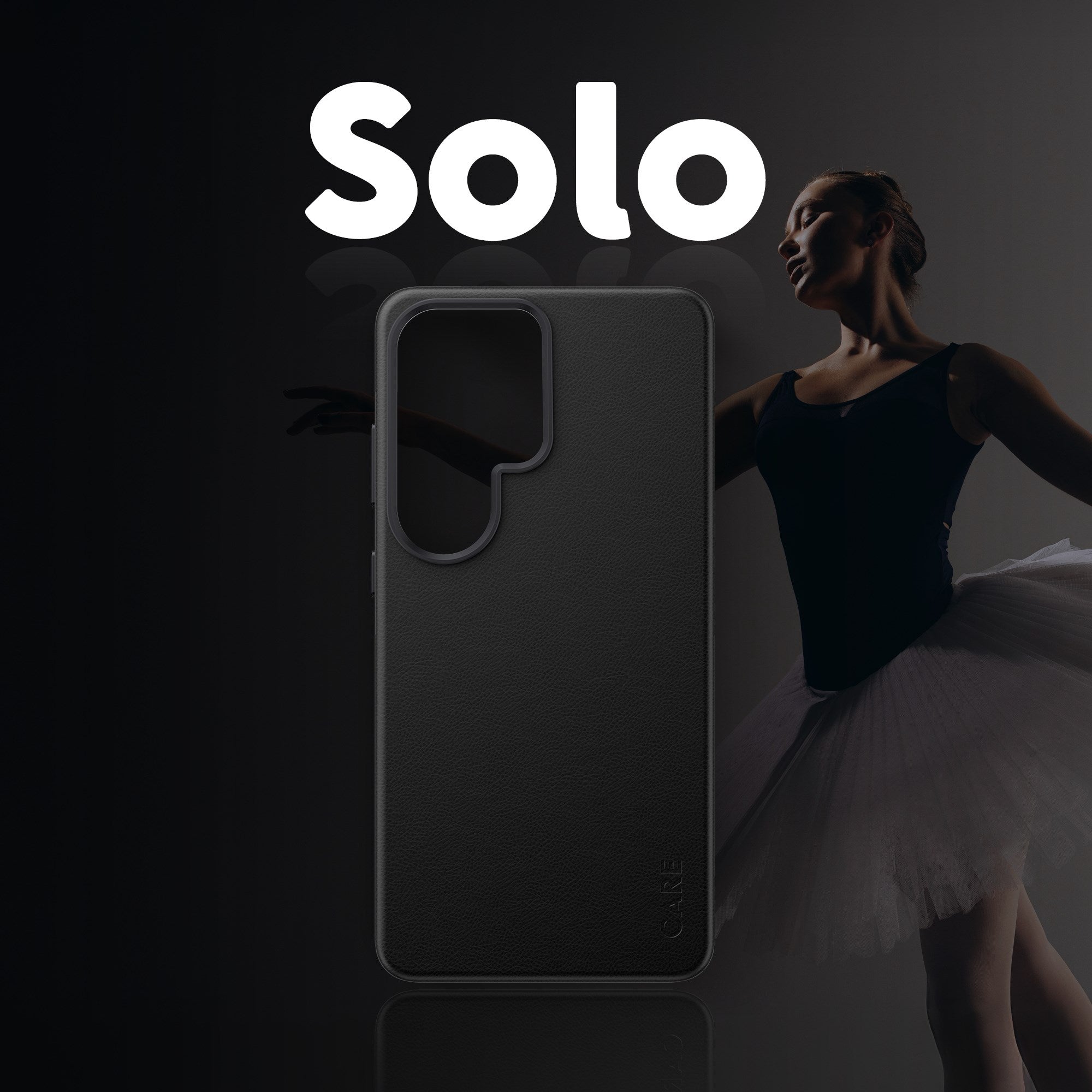 CARE™ by PanzerGlass® Solo Case Sort m. Qi Samsung Galaxy S26 Ultra