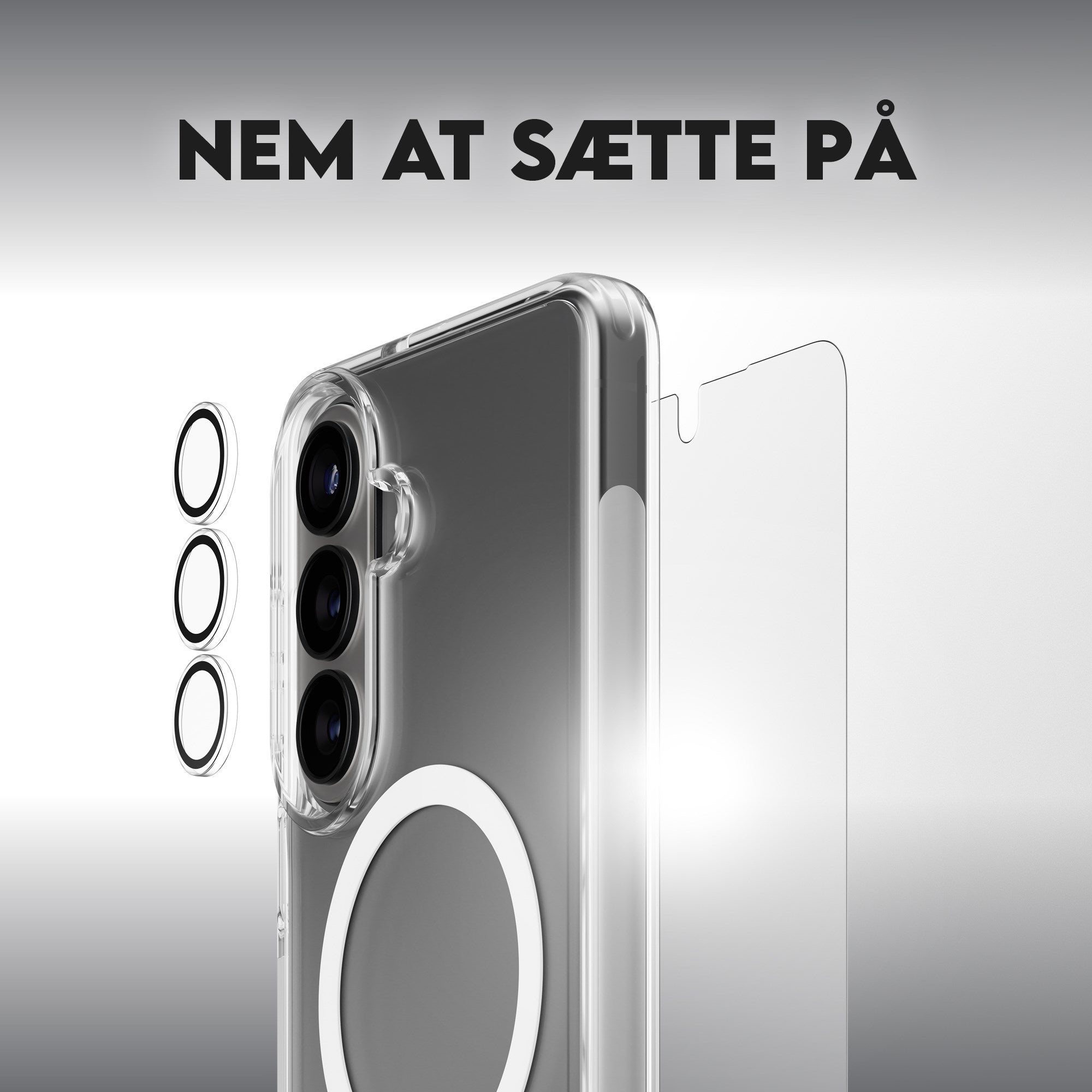 PanzerGlass® | CARE™ by PanzerGlass® 3-in-1 Pakke Samsung Galaxy S26