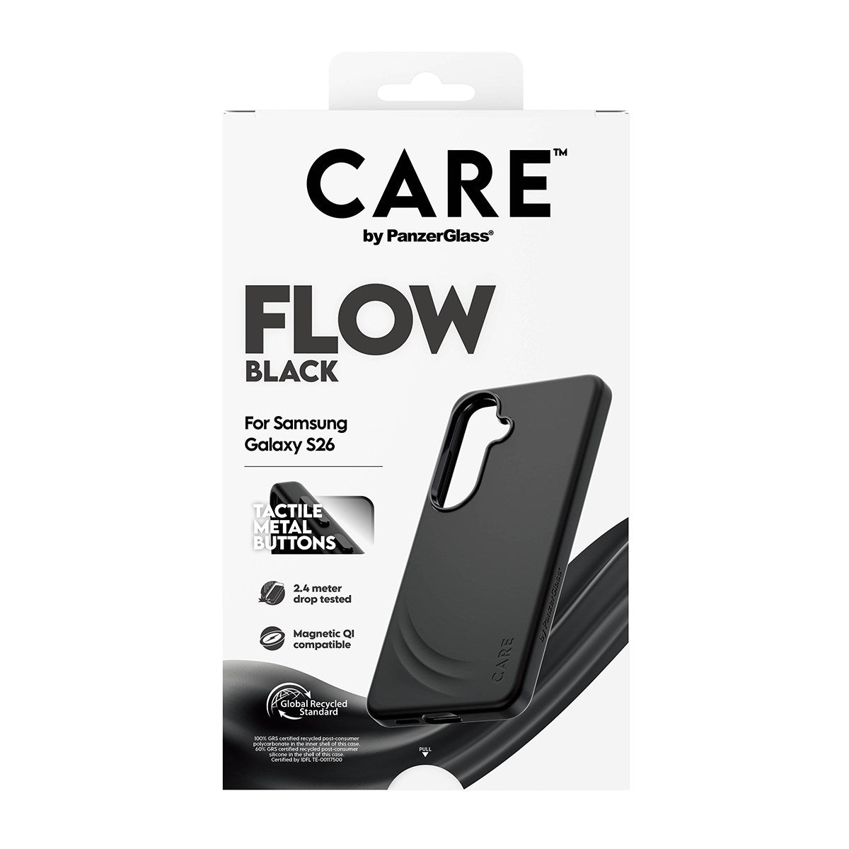CARE™ by PanzerGlass® Flow Case Sort m. Qi Samsung Galaxy S26