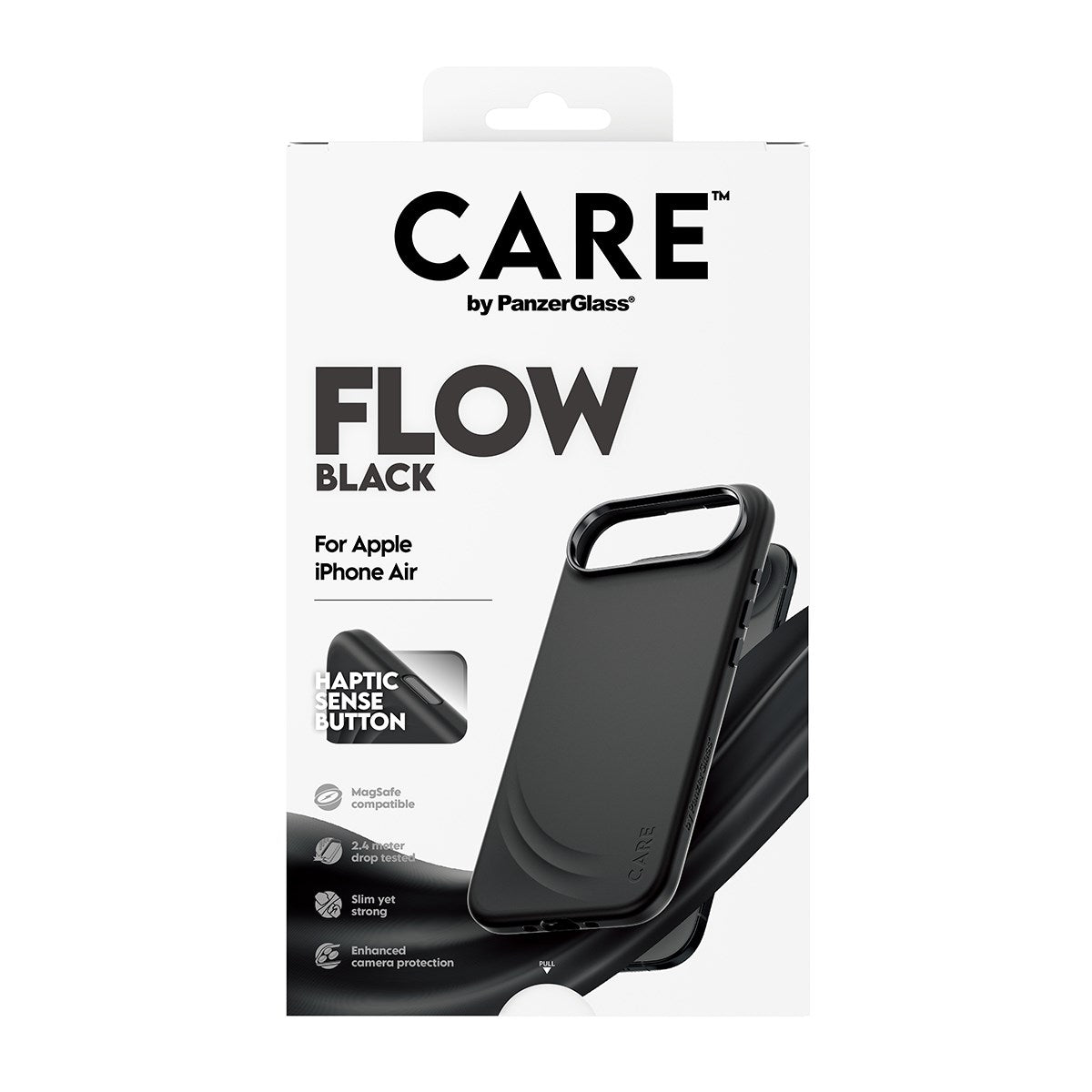 CARE by PanzerGlass® FLOW Case Sort m. Haptic Button & MagSafe iPhone Air