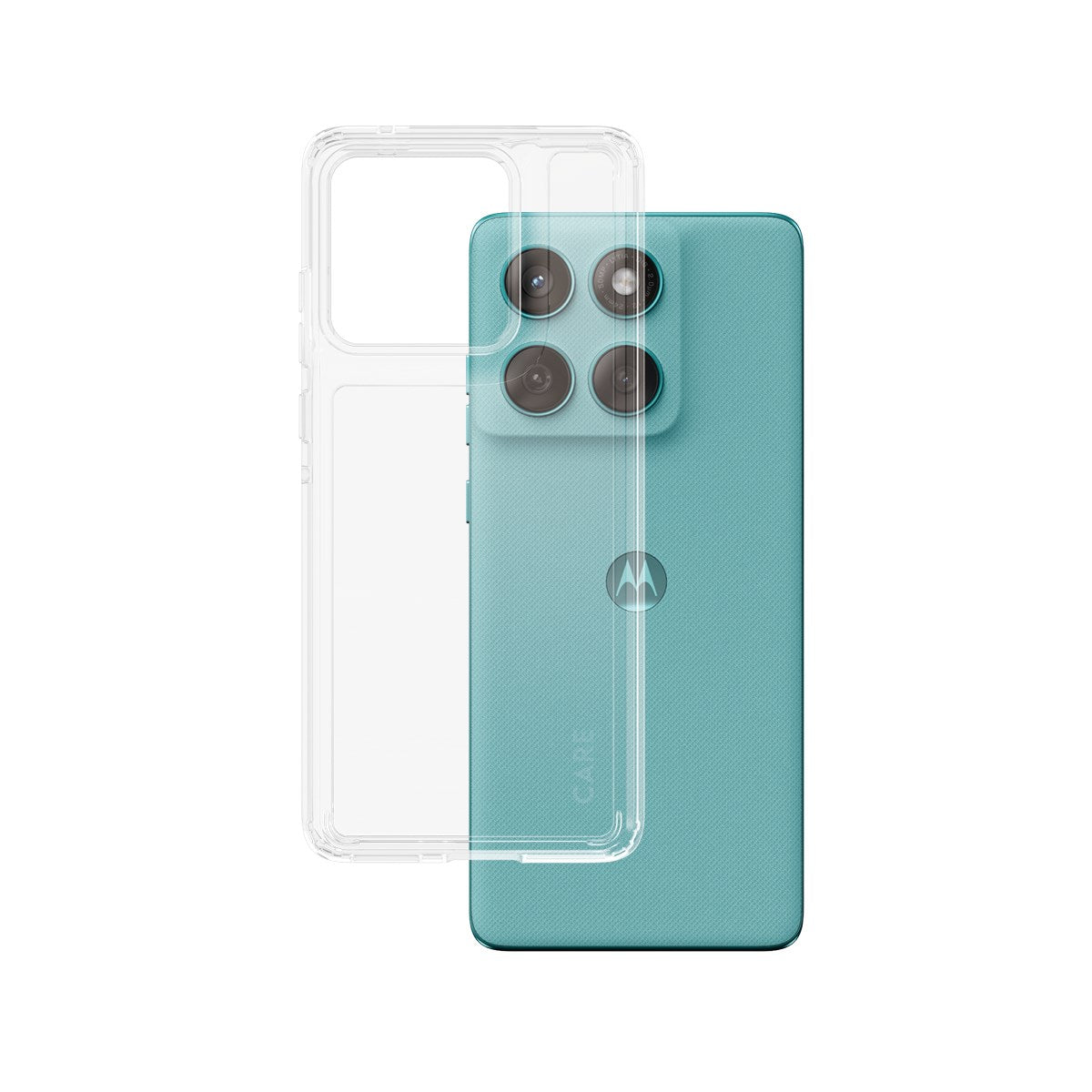 CARE™ by PanzerGlass® Urban Combat Case Transparent Motorola Edge 60 | 60 Fusion
