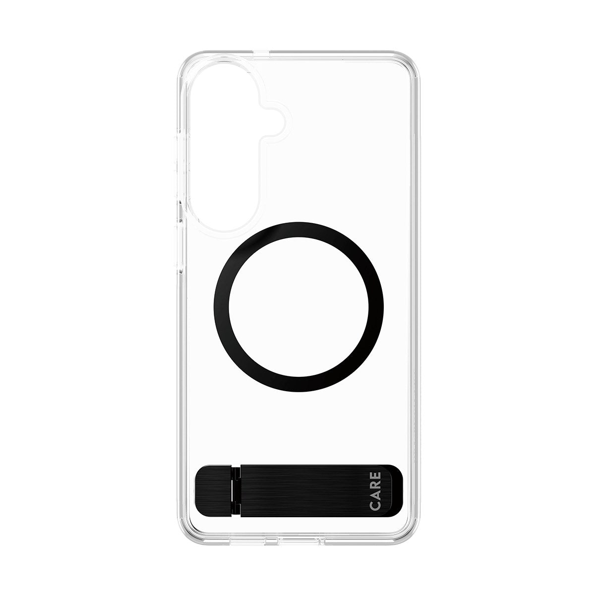 CARE™ by PanzerGlass® Kickstand Case Transparent m. Qi Samsung Galaxy S26+