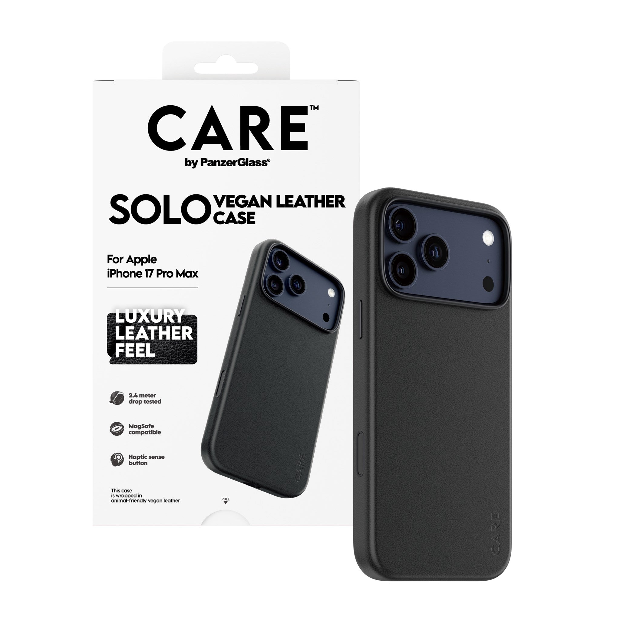 CARE™ by PanzerGlass® Solo Case Sort iPhone 17 Pro Max