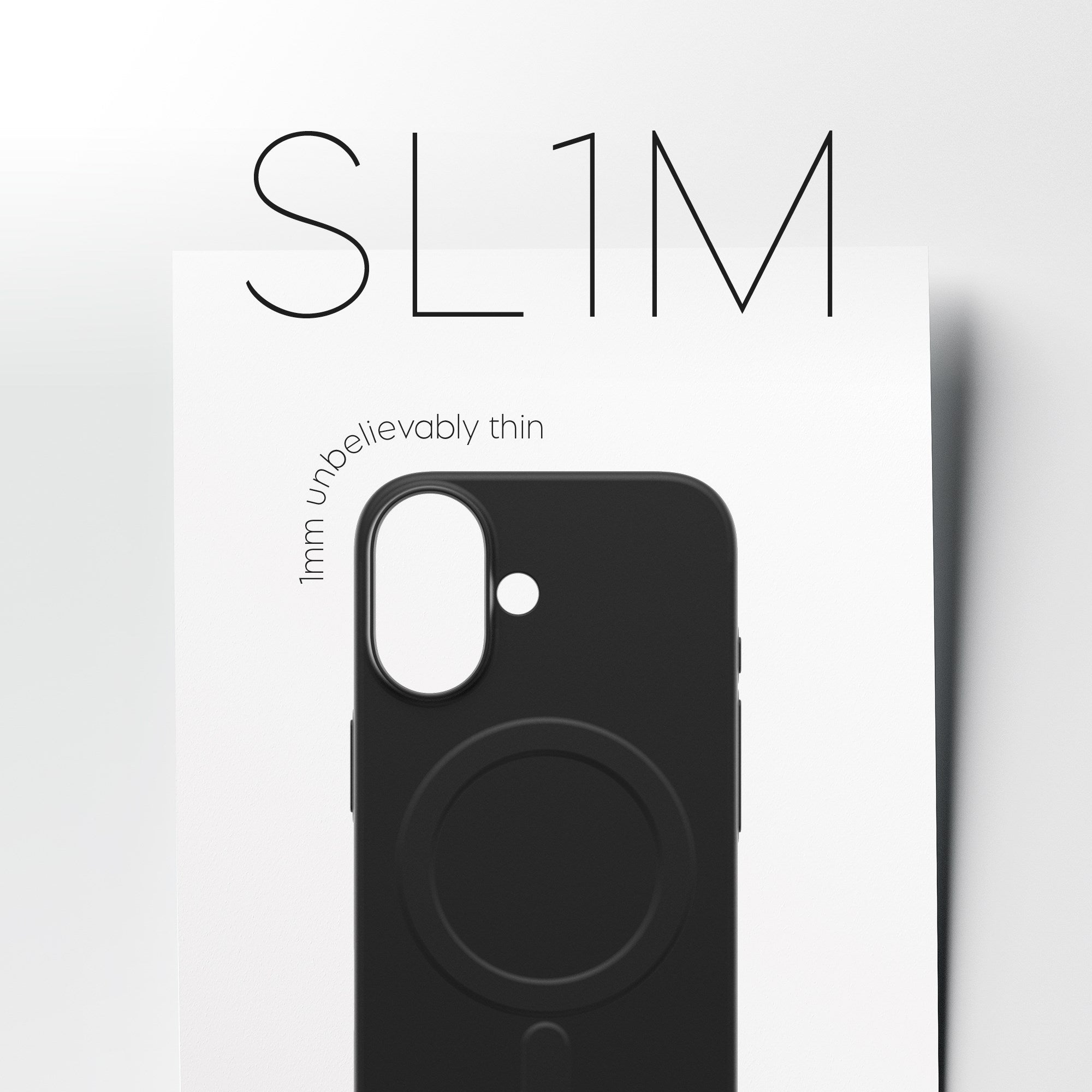 CARE™ by PanzerGlass® SL1M Case Sort m. MagSafe iPhone 17