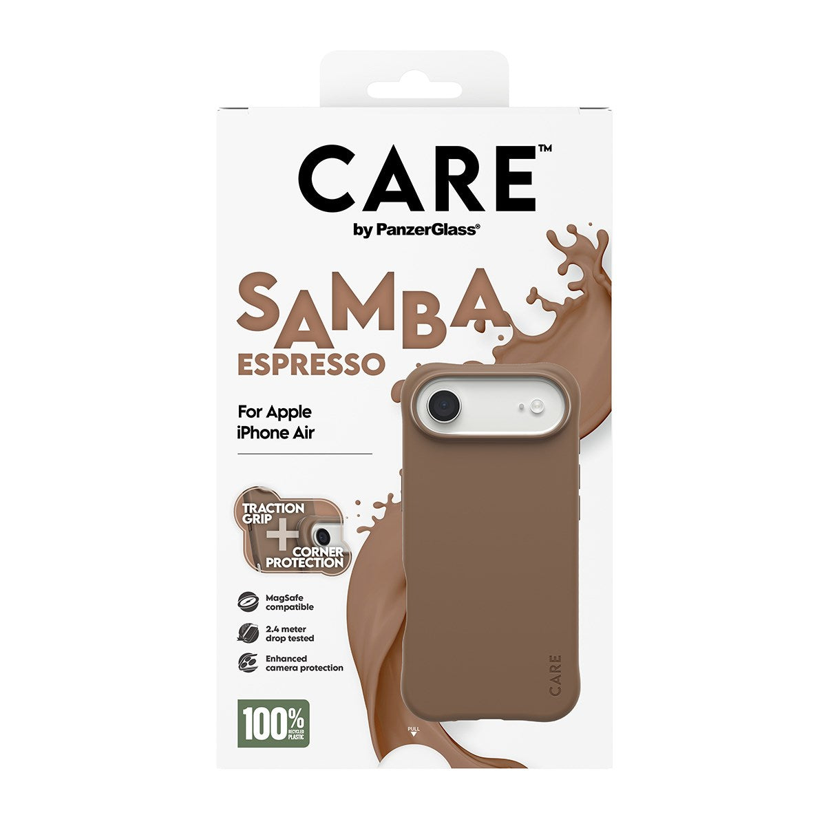 CARE by PanzerGlass® Samba Case Espresso m. MagSafe iPhone Air