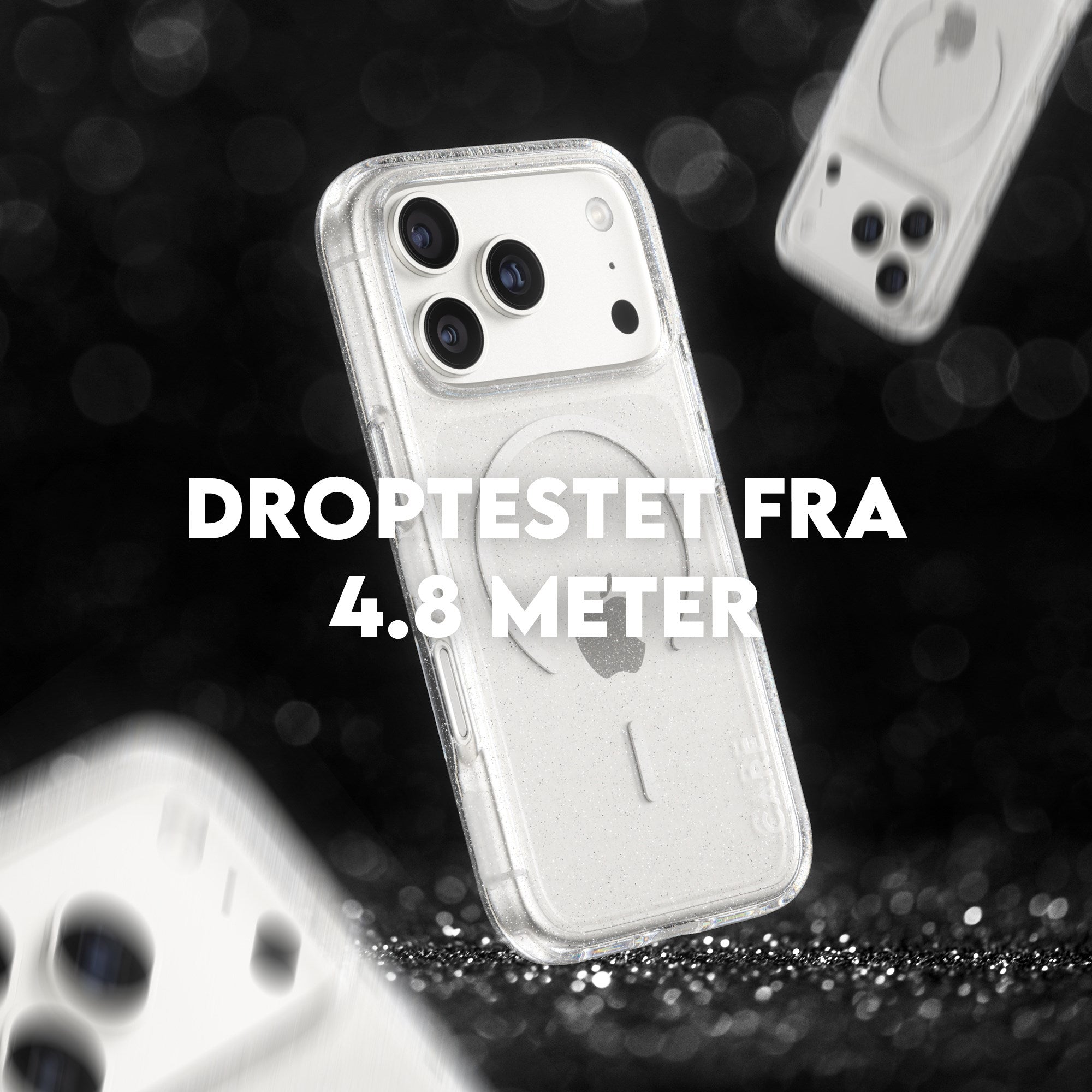 CARE™ by PanzerGlass® Urban Explorer Case Star Lit m. Hvid MagSafe iPhone 17 Pro