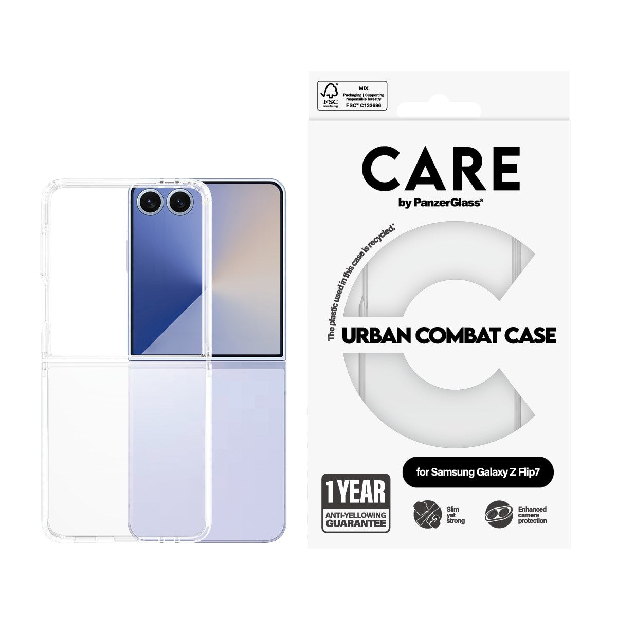 CARE by PanzerGlass® Urban Combat Case Samsung Galaxy Z Flip7