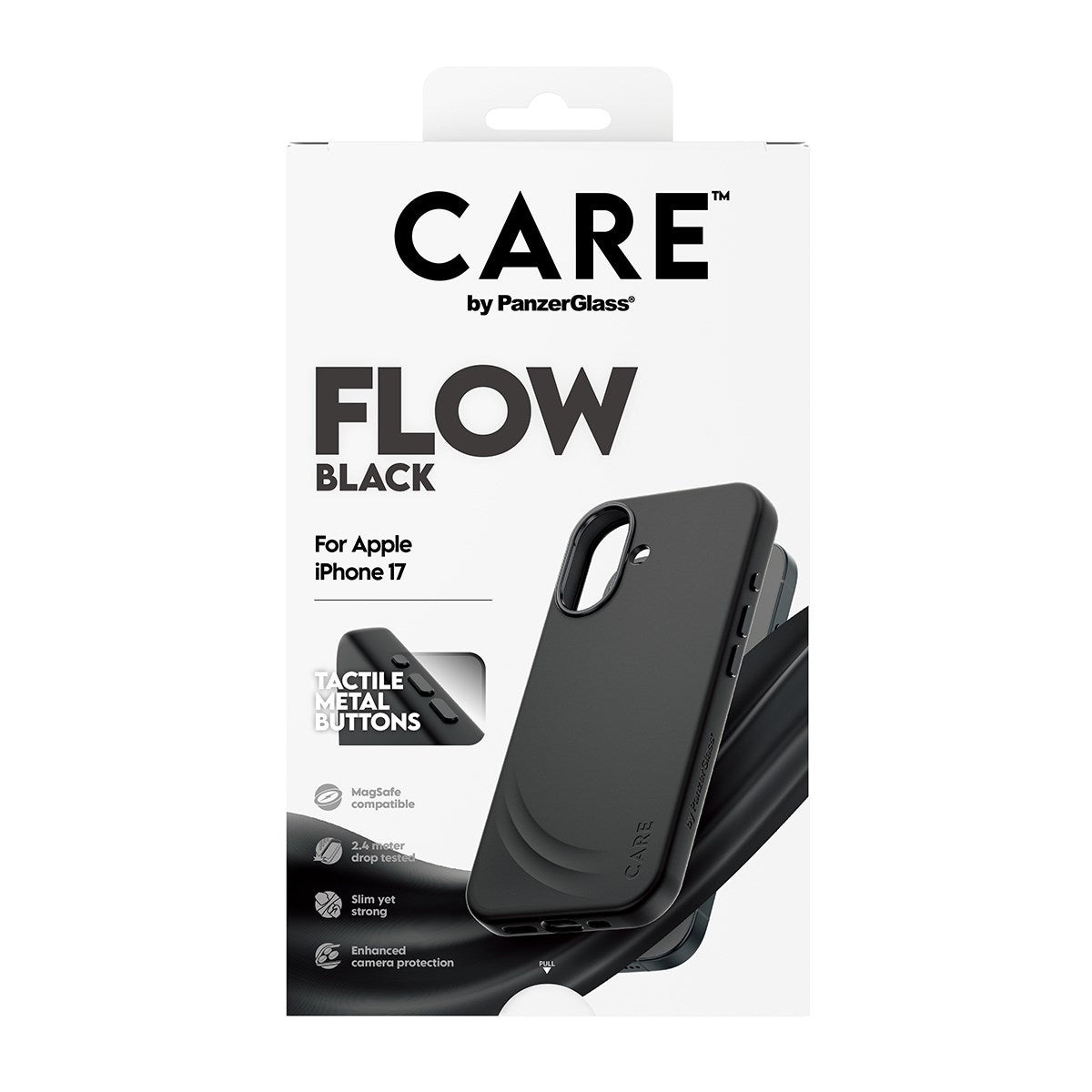 CARE by PanzerGlass® FLOW Case Sort m. MagSafe iPhone 17