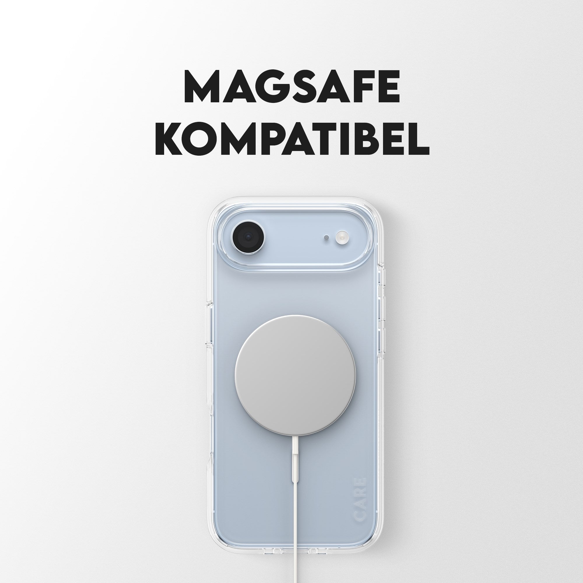 CARE™ by PanzerGlass® Urban Explorer Case Transparent m. Hvid MagSafe iPhone Air