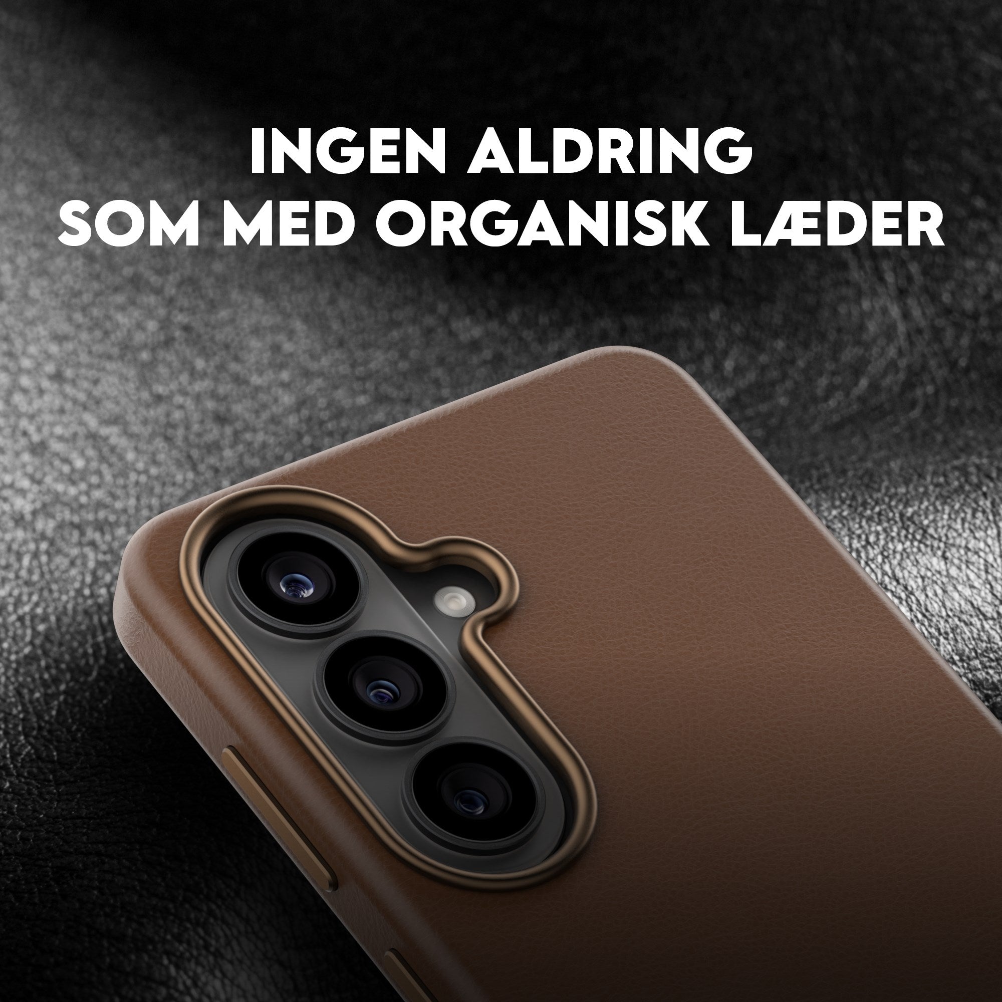 CARE™ by PanzerGlass® Solo Case Brun m. Qi Samsung Galaxy S26