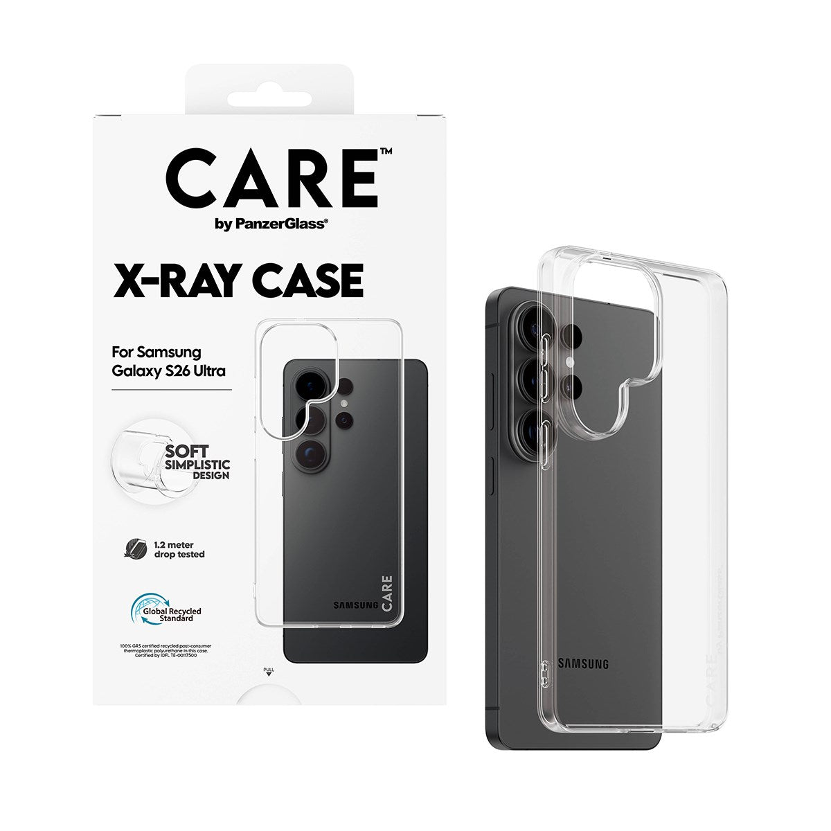 CARE™ by PanzerGlass® X-Ray Case Soft Basic Samsung Galaxy S26 Ultra