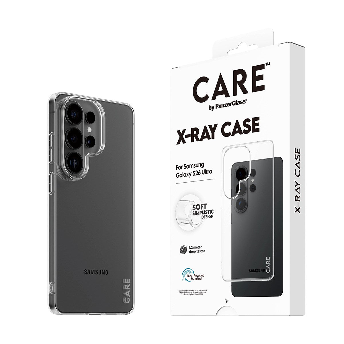 CARE™ by PanzerGlass® X-Ray Case Soft Basic Samsung Galaxy S26 Ultra