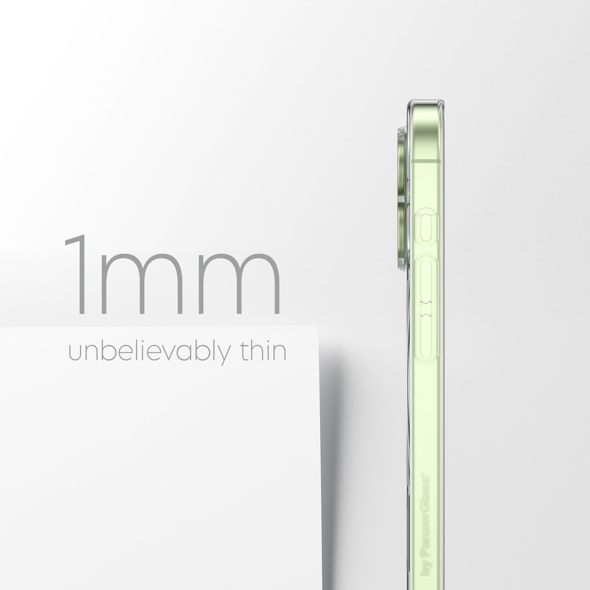 CARE™ by PanzerGlass® SL1M Case Transparent m. MagSafe iPhone 17