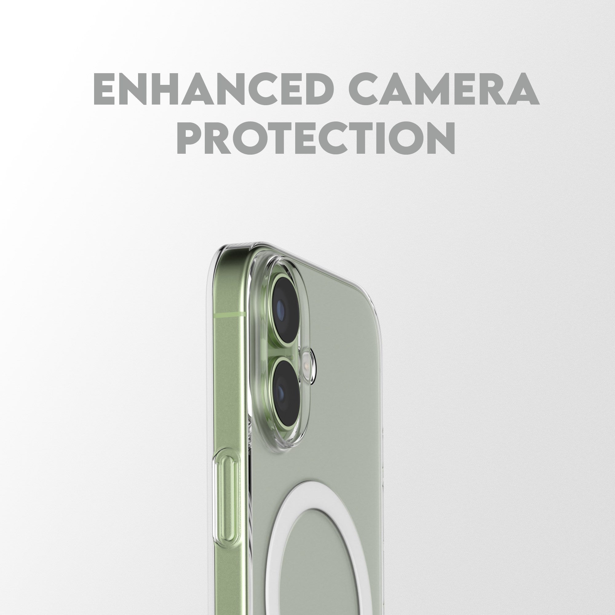 CARE™ by PanzerGlass® SL1M Case Transparent m. MagSafe iPhone 17