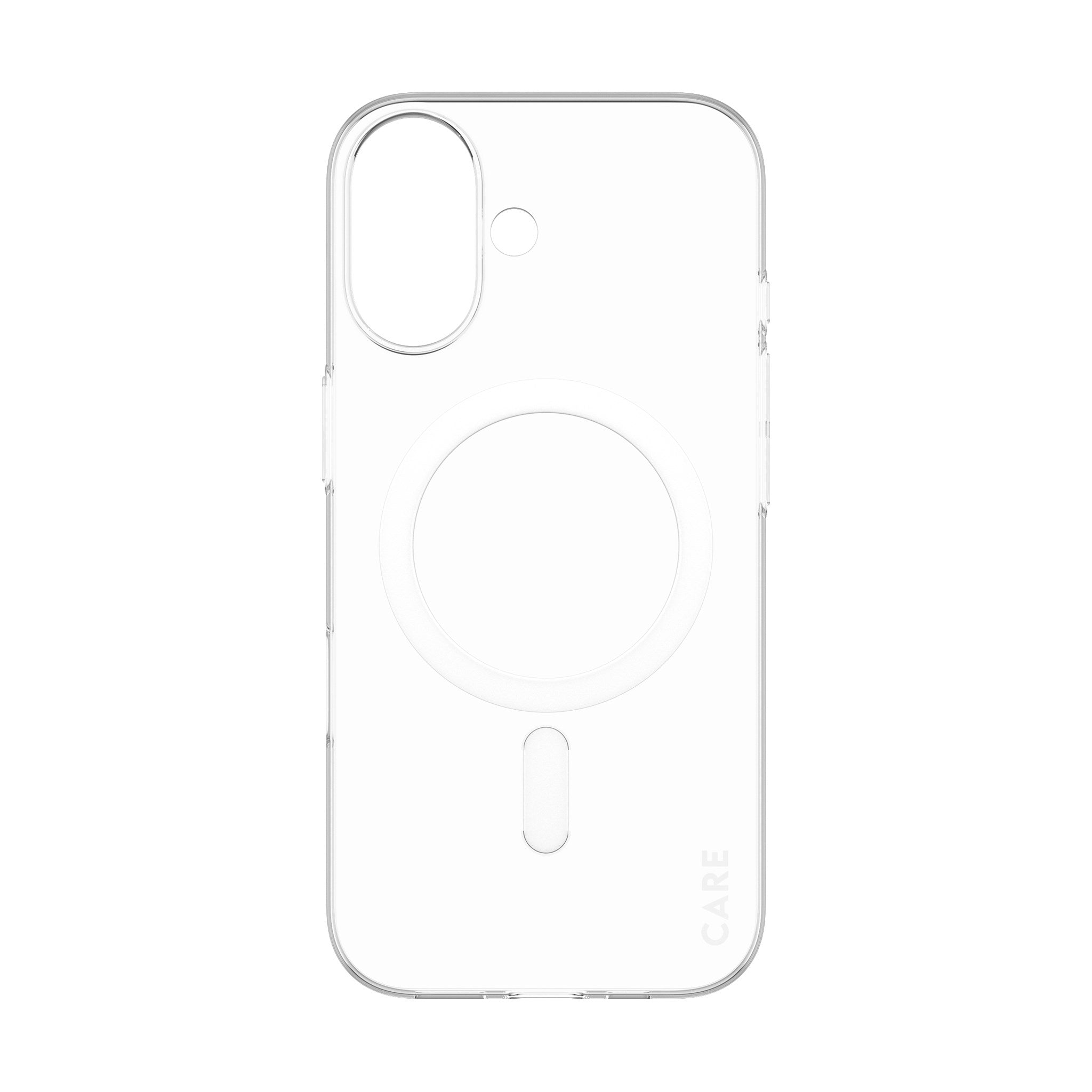 CARE™ by PanzerGlass® SL1M Case Transparent m. MagSafe iPhone 17