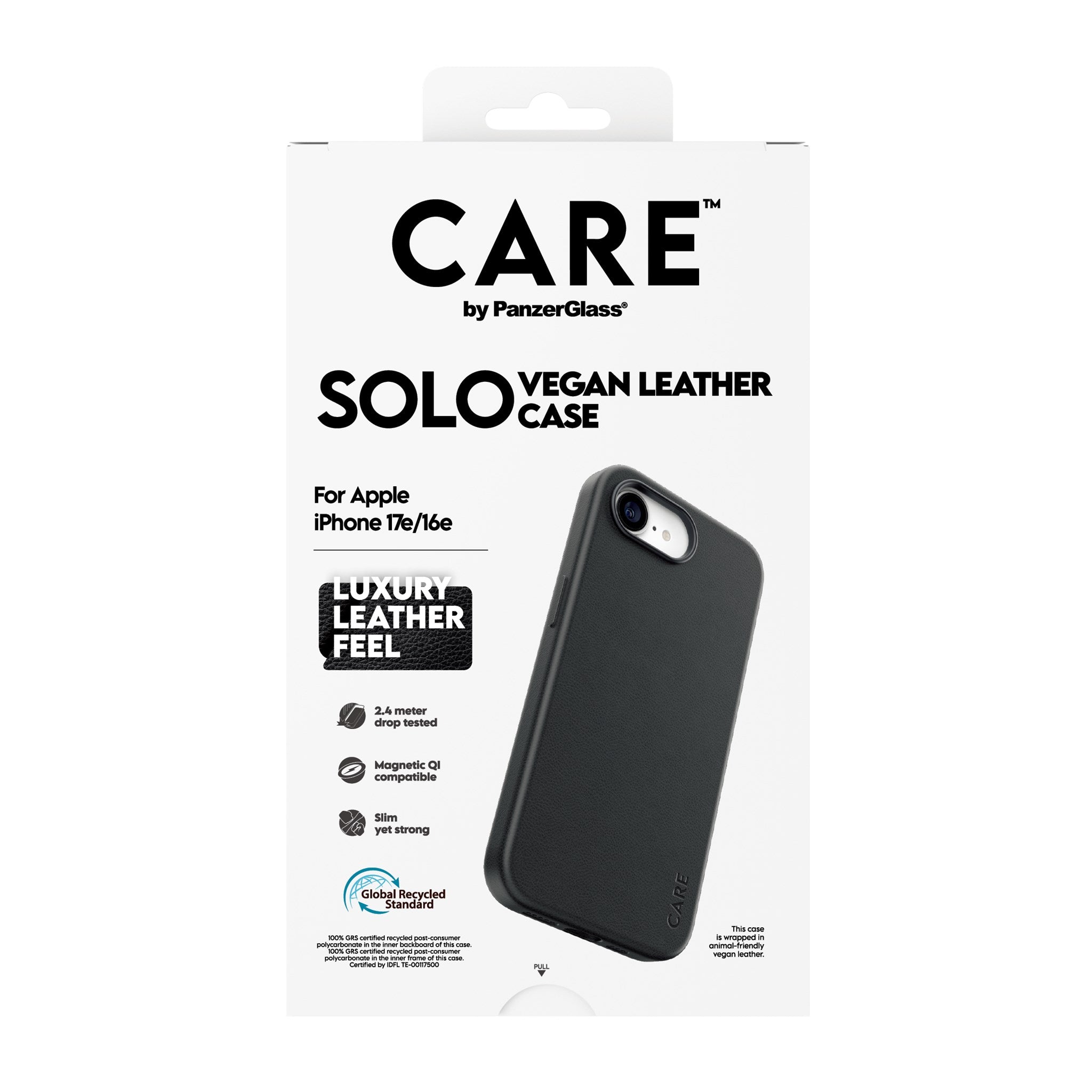 CARE™ by PanzerGlass® Solo Case Sort iPhone 17e | 16e