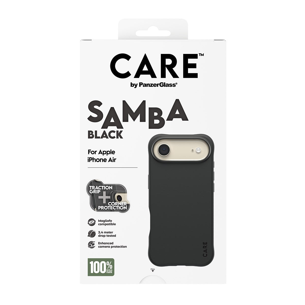 CARE by PanzerGlass® Samba Case Sort m. MagSafe iPhone Air
