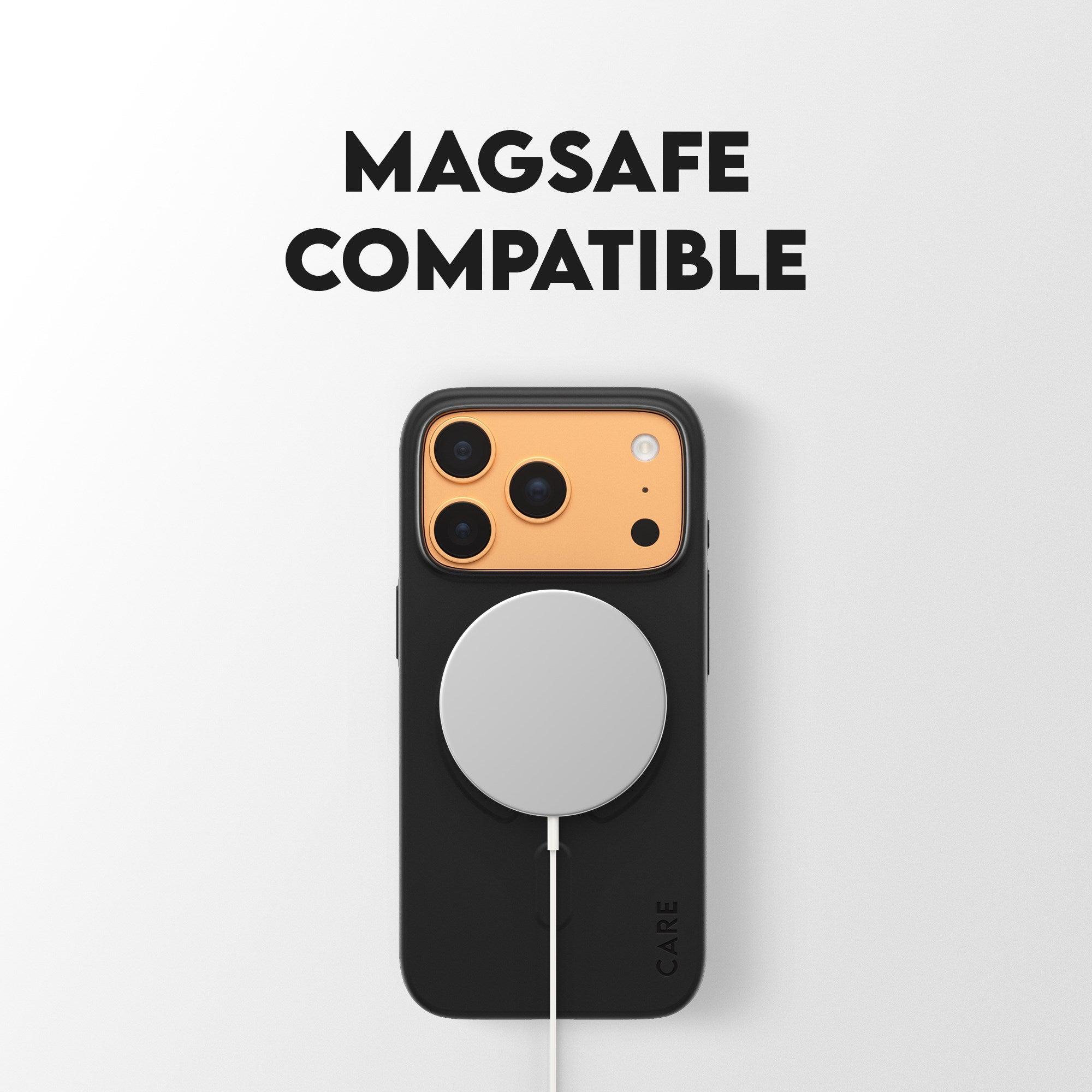 CARE™ by PanzerGlass® SL1M Case Sort m. MagSafe iPhone 17 Pro